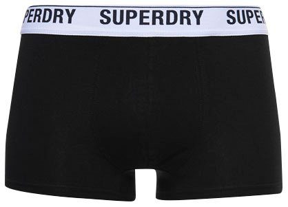 schwarz Boxer schwarz, schwarz, (3-St) Superdry