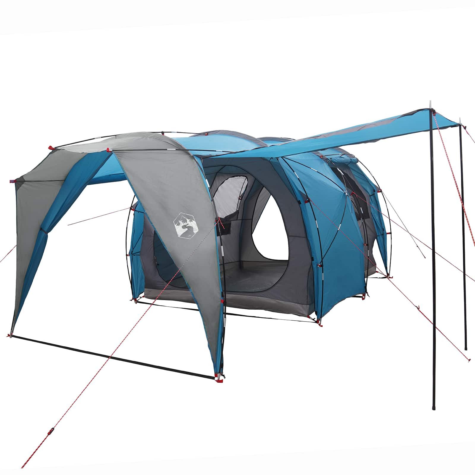 vidaXL Tunnelzelt Tunnelzelt Blau 382 x 262 x 214 cm, (1 tlg)