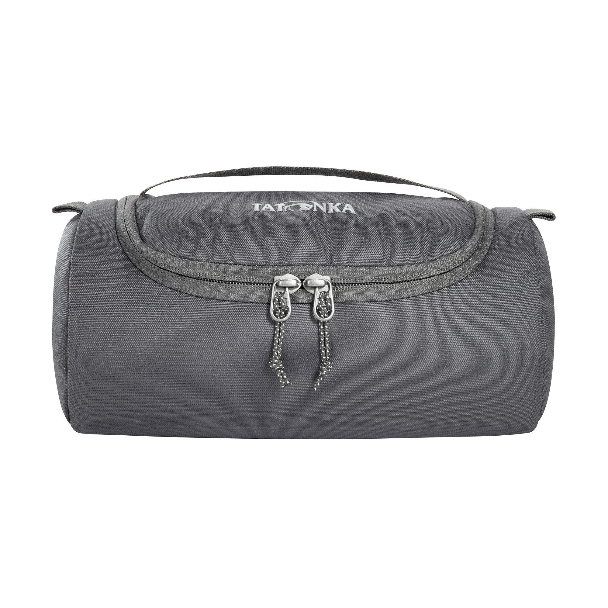 TATONKA® Kulturbeutel Care Barrel, Waschtasche mit Hauptfach, Innentaschen und unzerbrechlichem Spiegel