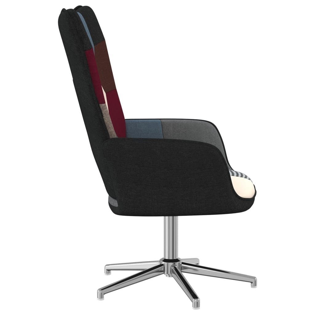 vidaXL Sessel aus Stoff in mehrfarbig gemustert (BxH: 62x98 cm)