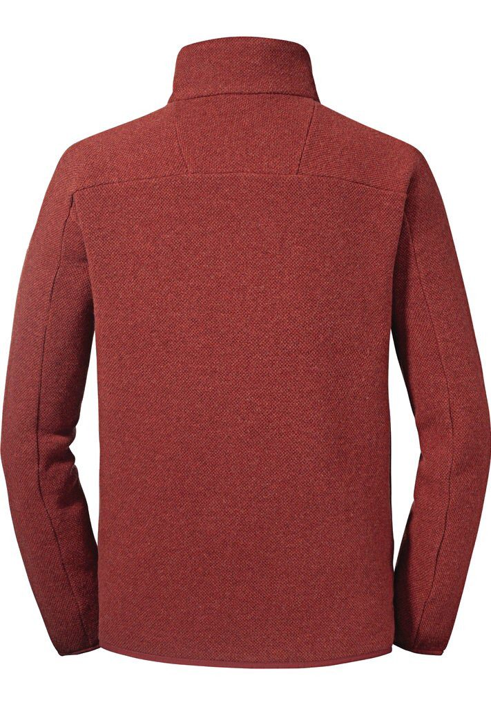 Schöffel Fleecejacke Lakefield mit Stehkragen (atmungsaktiv, warm) rot Herren