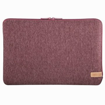 Hama Laptoptasche Notebook-Sleeve "Jersey", bis 34 cm (13,3), Dunkelrot Laptop Sleeve