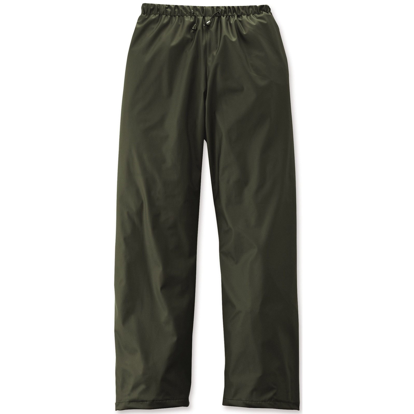 Elutex Regenhose Regenhose wasserdicht Wassersäule 3.000 mm oliv/grün Jagdhose Herren