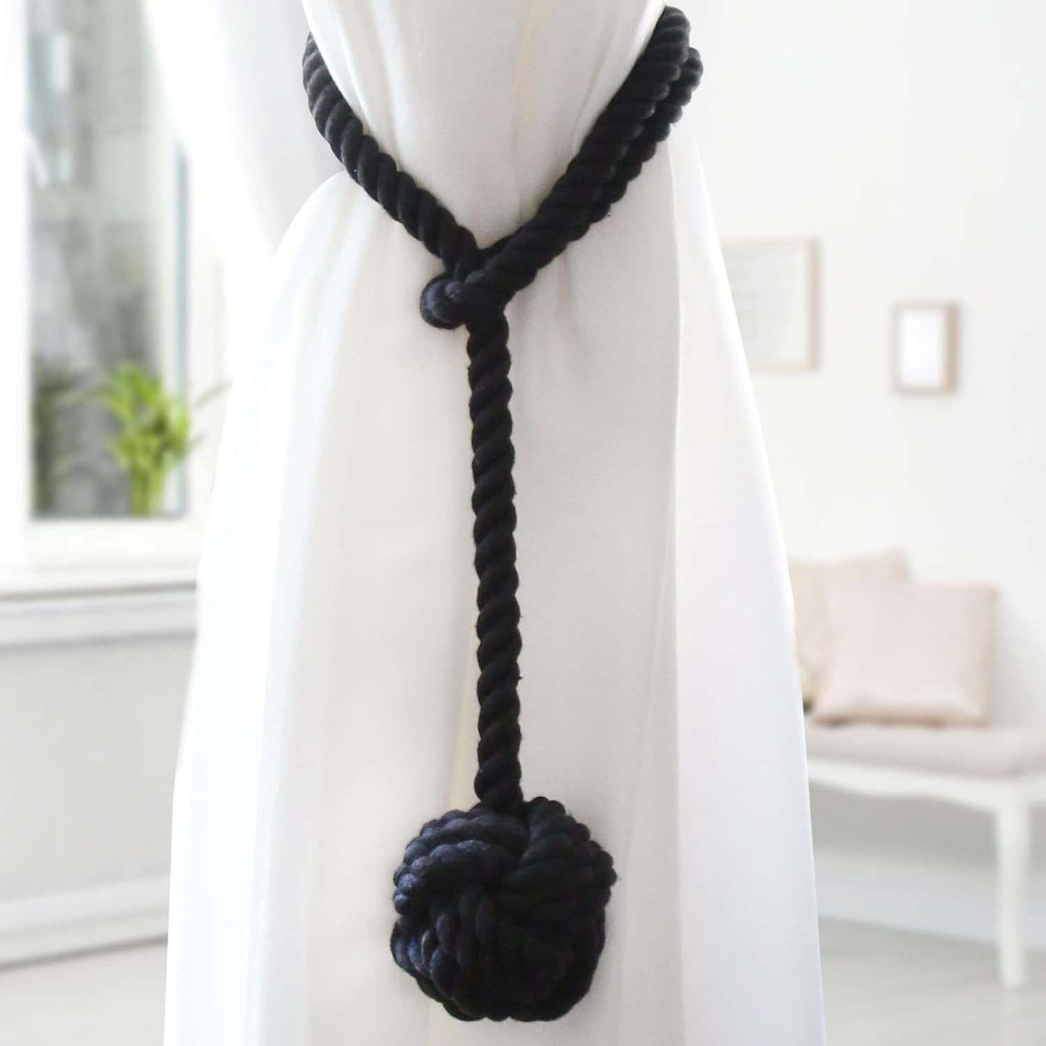 Coonoor Dekoklammer für Raffhalter Vorhang Zugband Gardine Gardinenhalter V günstig online kaufen