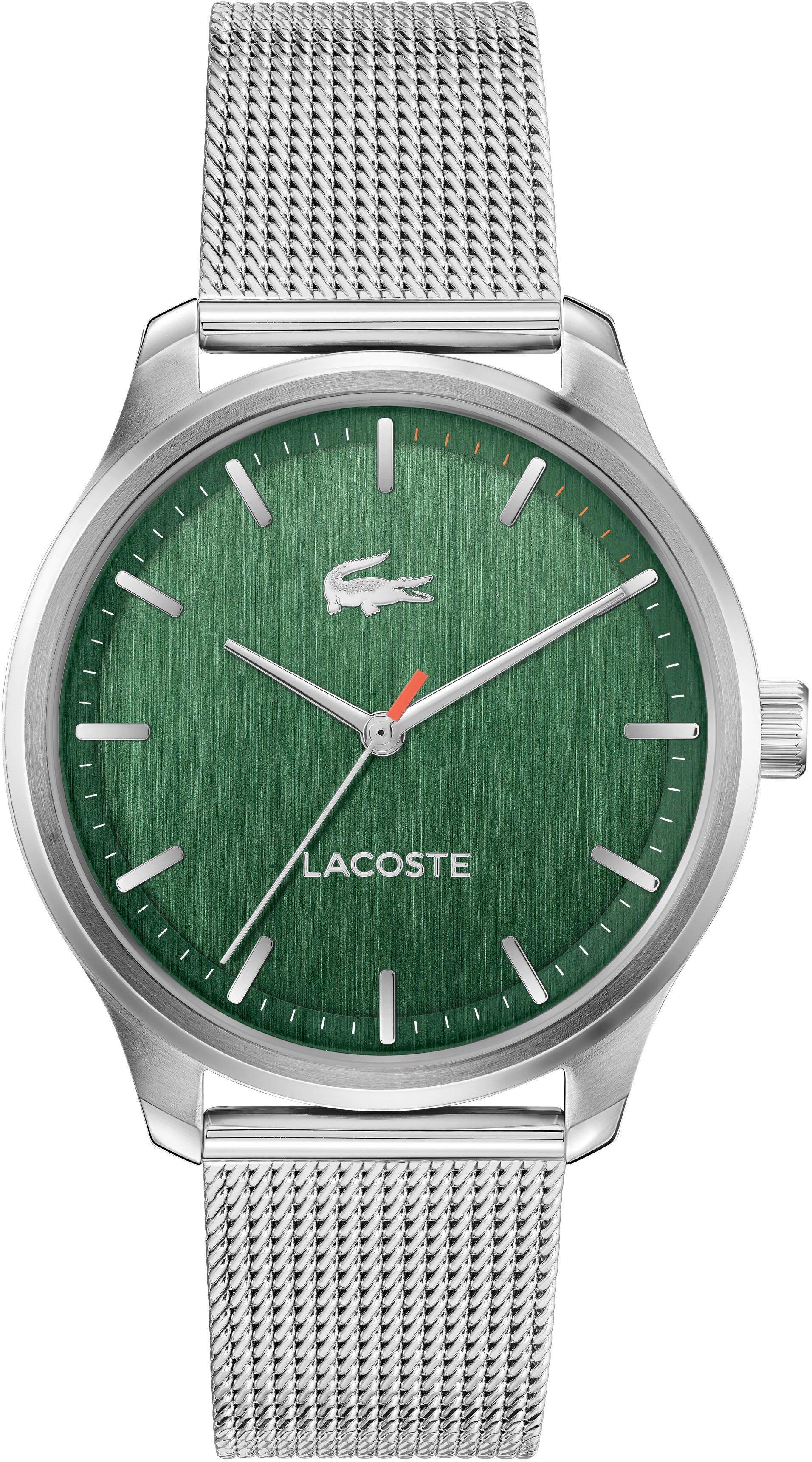 Lacoste Quarzuhr LISBON 2011374, Armbanduhr, Herrenuhr, Edelstahlarmband, a günstig online kaufen