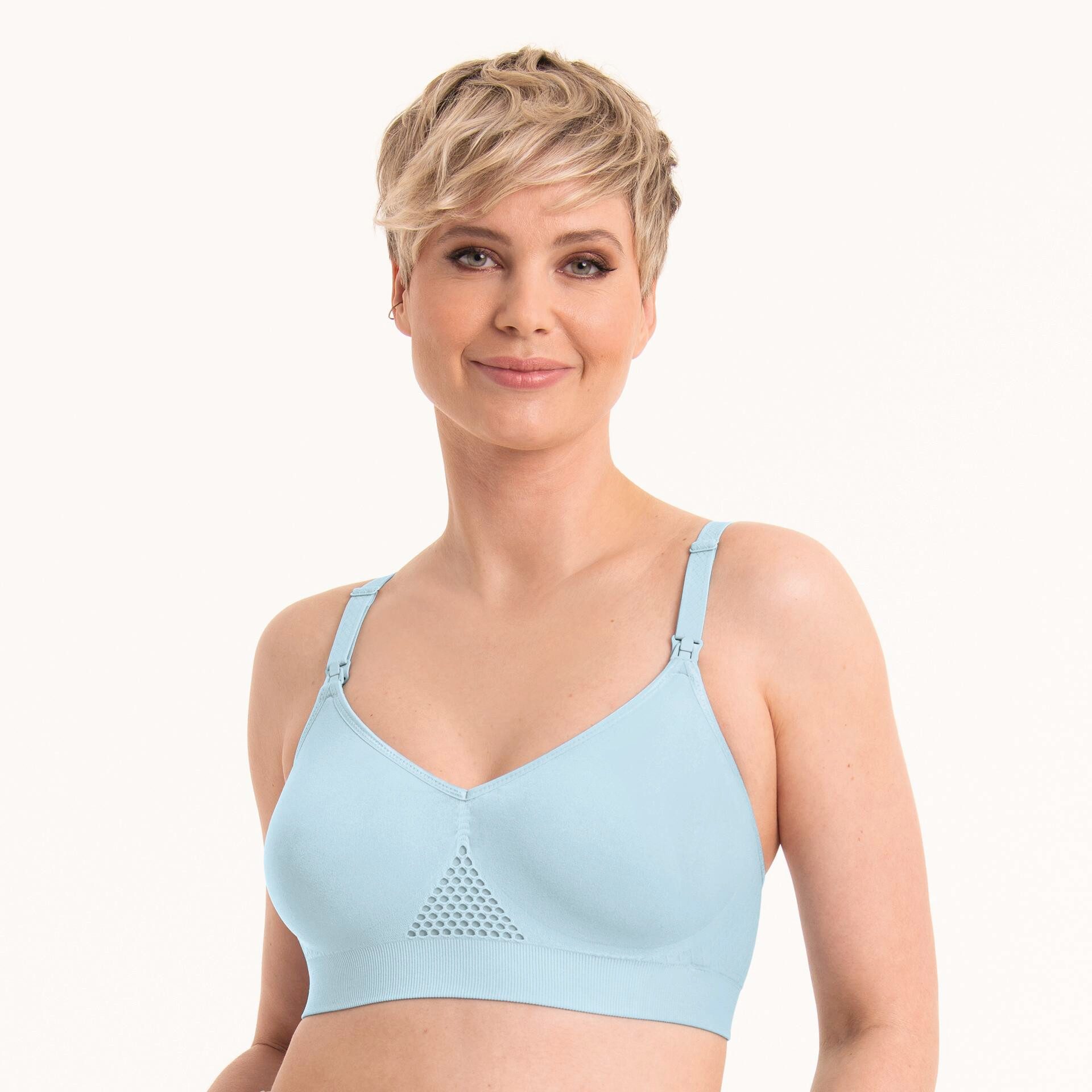 Anita Maternity Still-BH Seamless herausnehmbare Cups, doppellagig, verstellbare Träger, schlicht