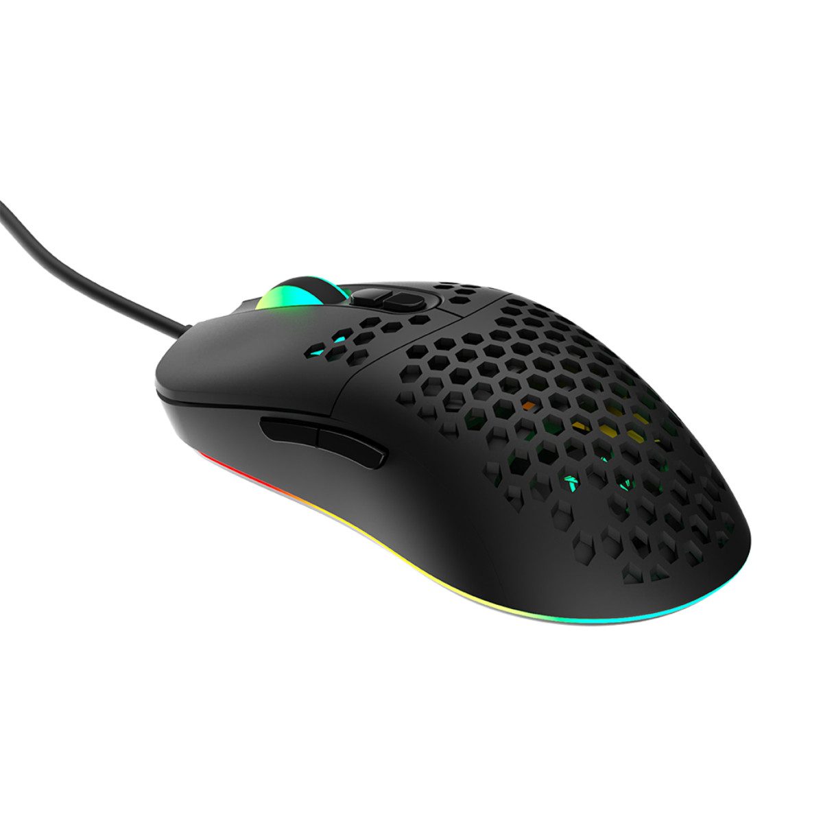 Qware Gaming San Diego mit USB-Anschluss & 7 programmierbaren Tasten Gaming-Maus