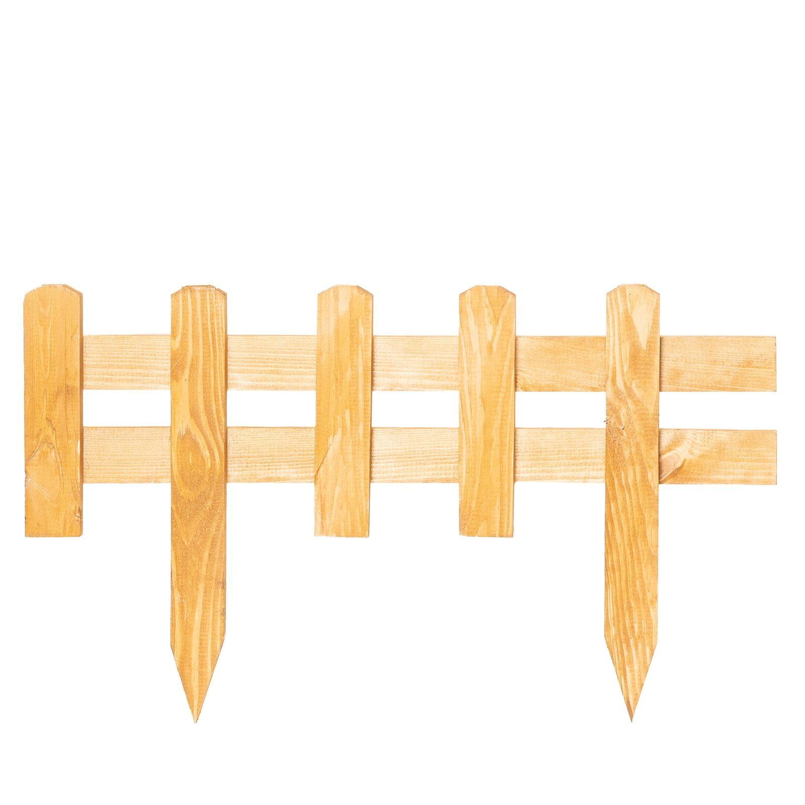 BooGardi Beetumrandung Steckzaun Holz, LxH: 59,5x20 günstig online kaufen