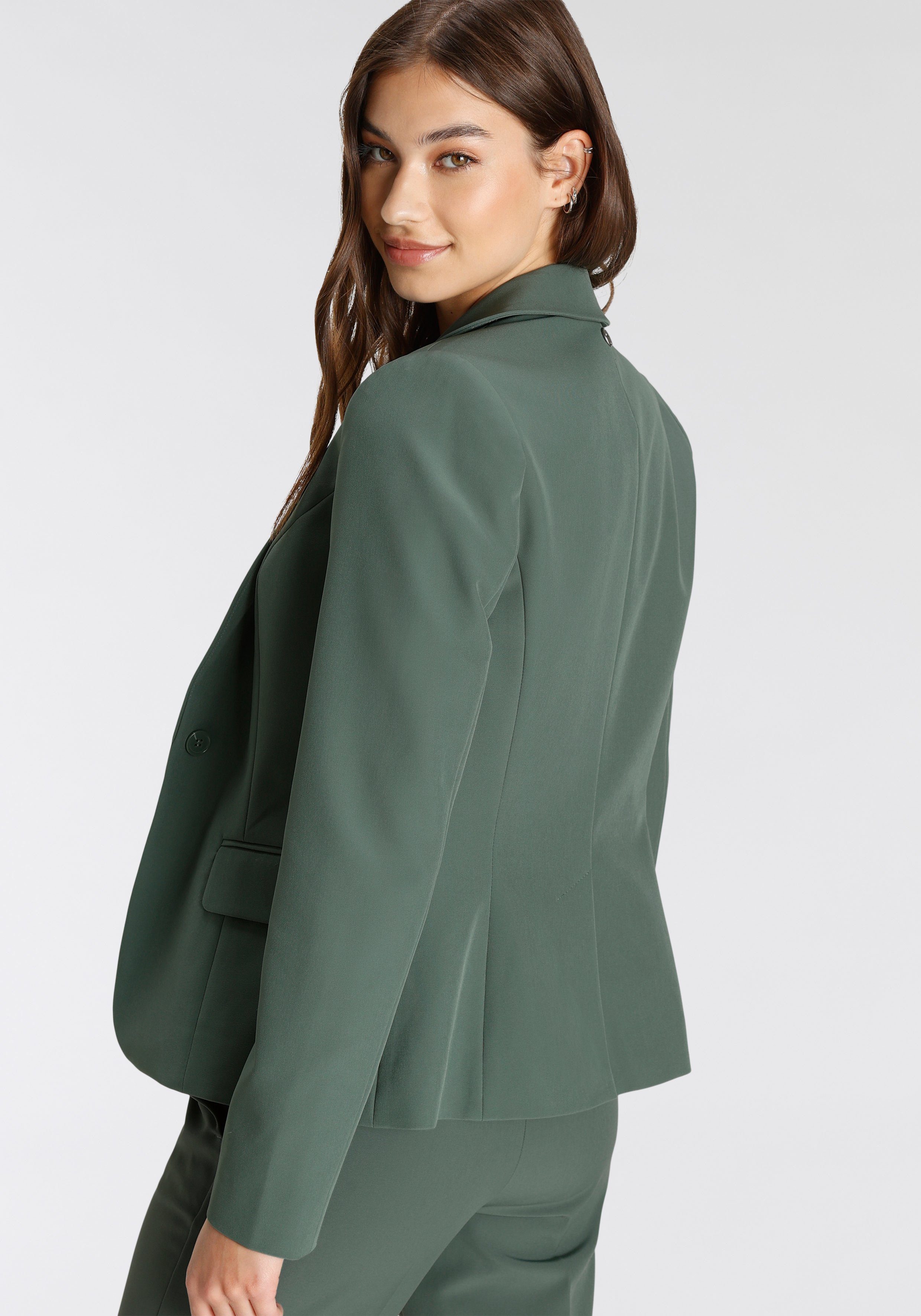 Tamaris Kurzblazer in Trendfarben - mit passender Anzugshose günstig online kaufen