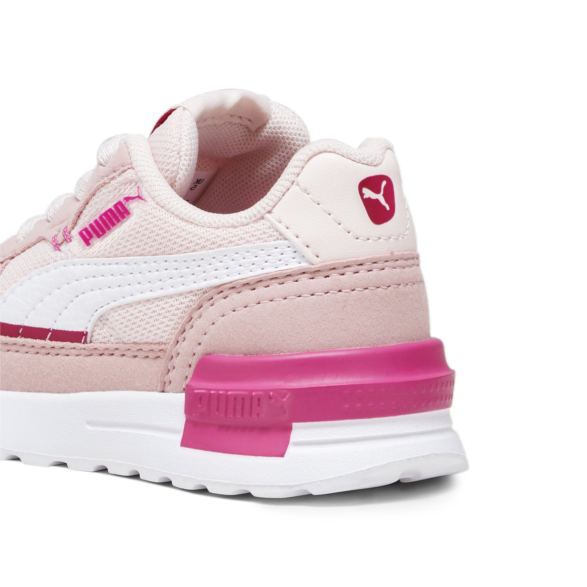 Kinder PUMA Frosty Graviton Sneaker Pink White Sneakers Future AC Pinktastic