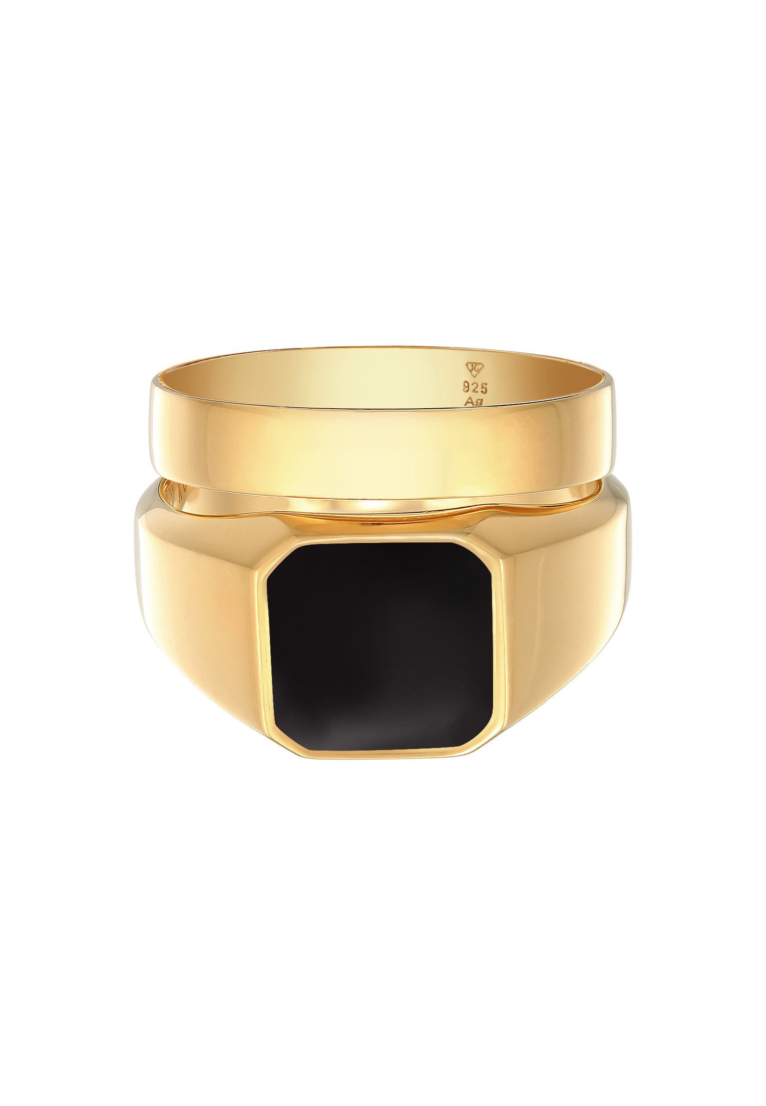 Kuzzoi Silberring Kuzzoi Siegelring Bandring Set günstig online kaufen