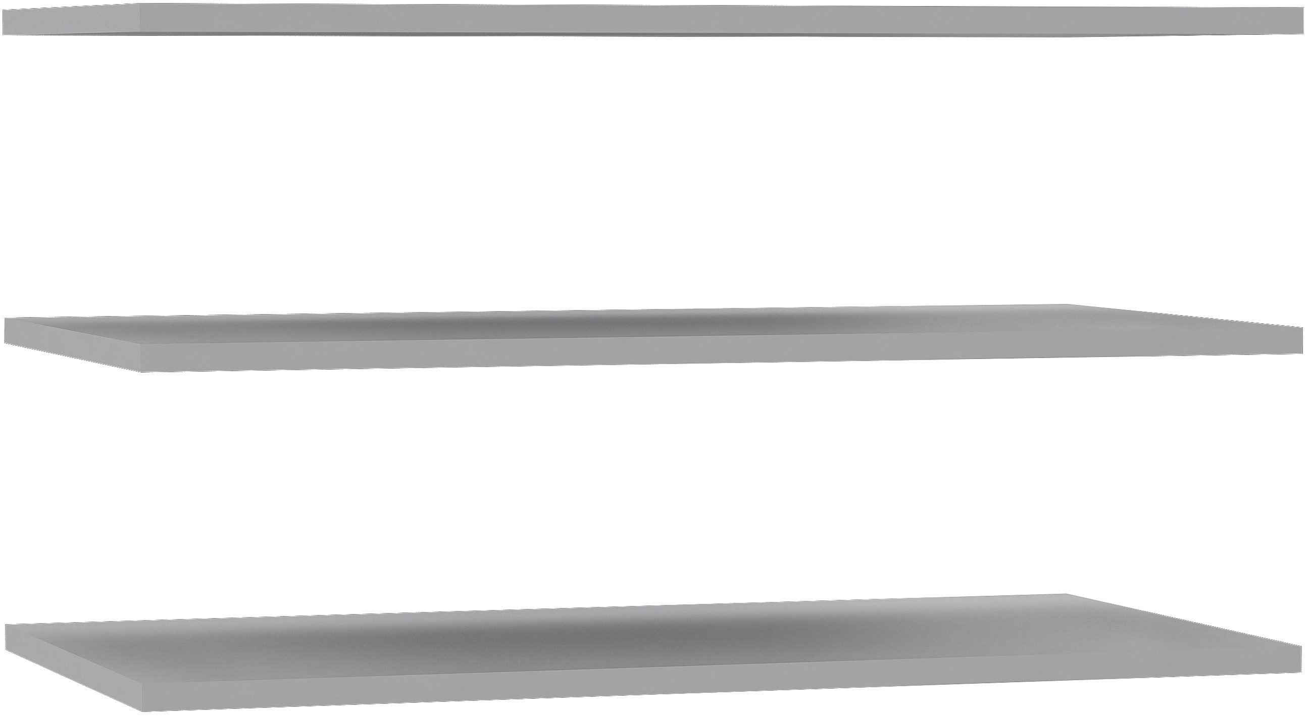 FORTE Einlegeboden KASHMIR (3 St), Einlegeböden 3er Set, Ergänzung zu 74094962, schafft Ablagefläche