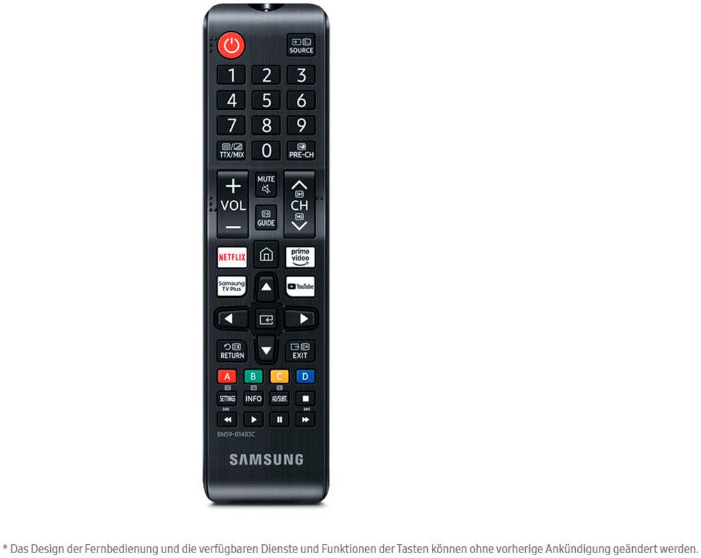 Samsung GU43U7099FU LED-Fernseher (108 cm/43 Zoll, 4K Ultra HD, Smart-TV, Crystal UHD, Q-Symphony, Dolby Surround Sound, Triple Tuner, Smart-Hub)