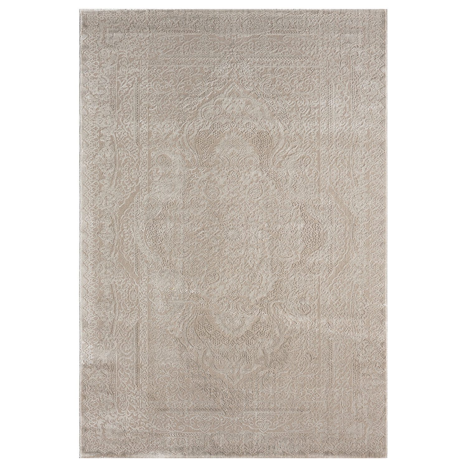 Vimoda Orientteppich Vintage Wohnzimmerteppich Kurzflor, Rechteckig, günstig online kaufen