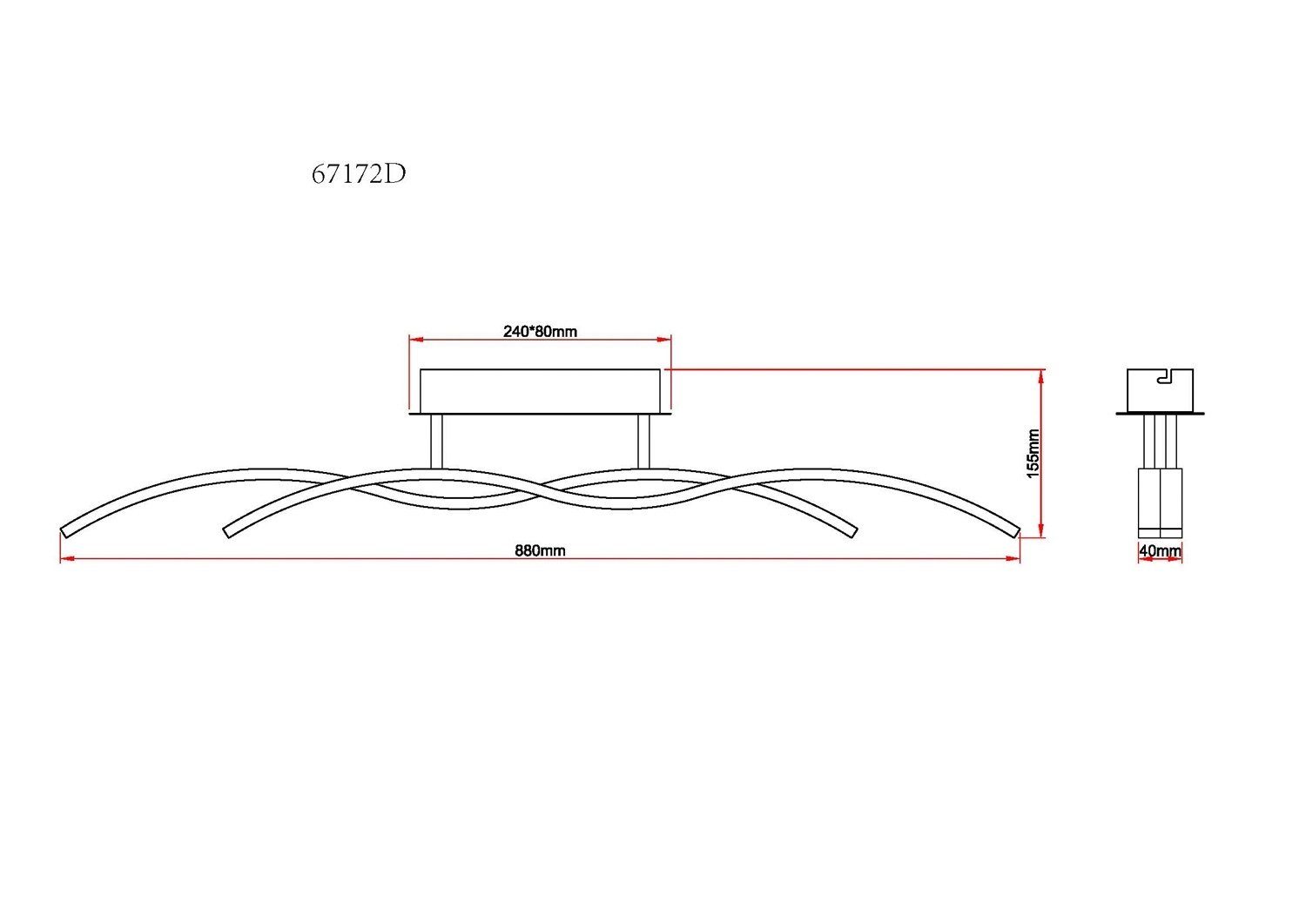 x LED Deckenlampe, Schwarz, Globo MARIUS, Weiß, Warmweiß, fest 15 1-flammig, Deckenleuchte LED cm, Kunststoff integriert, LED 88 Metall,