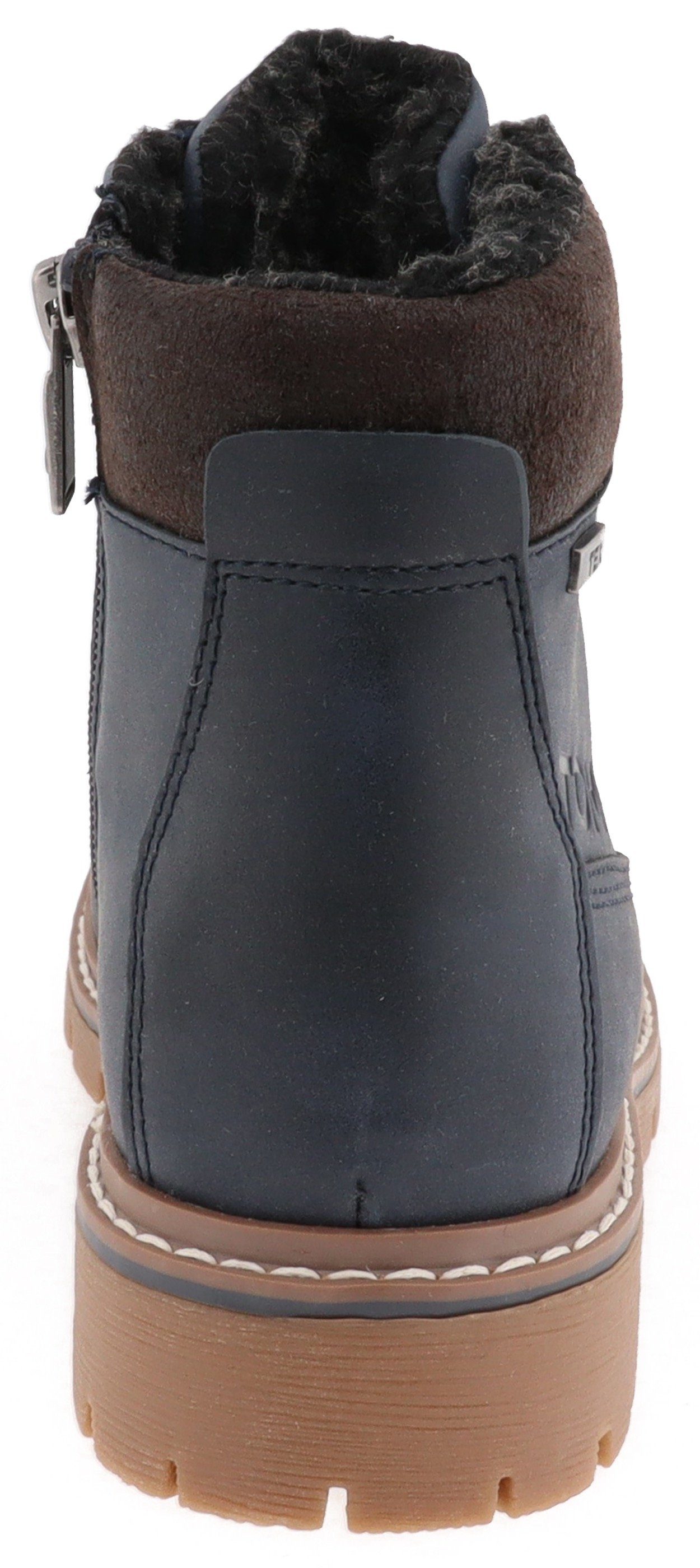 TOM TAILOR Schnürboots mit gepolstertem Schaftrand, günstig online kaufen