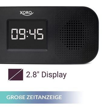 Xoro HMT 425 mit Spotify Connect Internet-Radio (Digitalradio (DAB), FM, Internet-Radio, 2.8 Zoll farbiges vollgrafisches LCD-Display)
