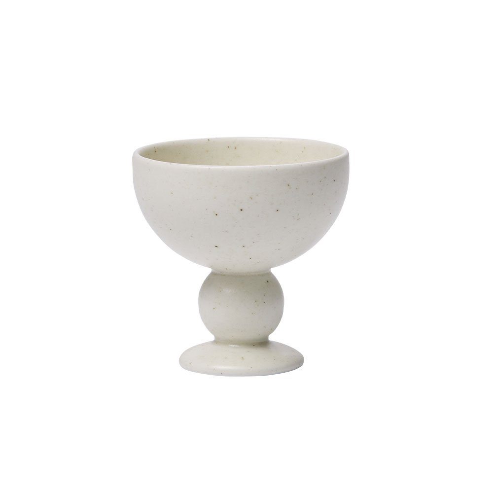 NEOFLAM® Dessertschale Better Finger Dessertbecher - 100ml Weiß, Keramik, (1-tlg)