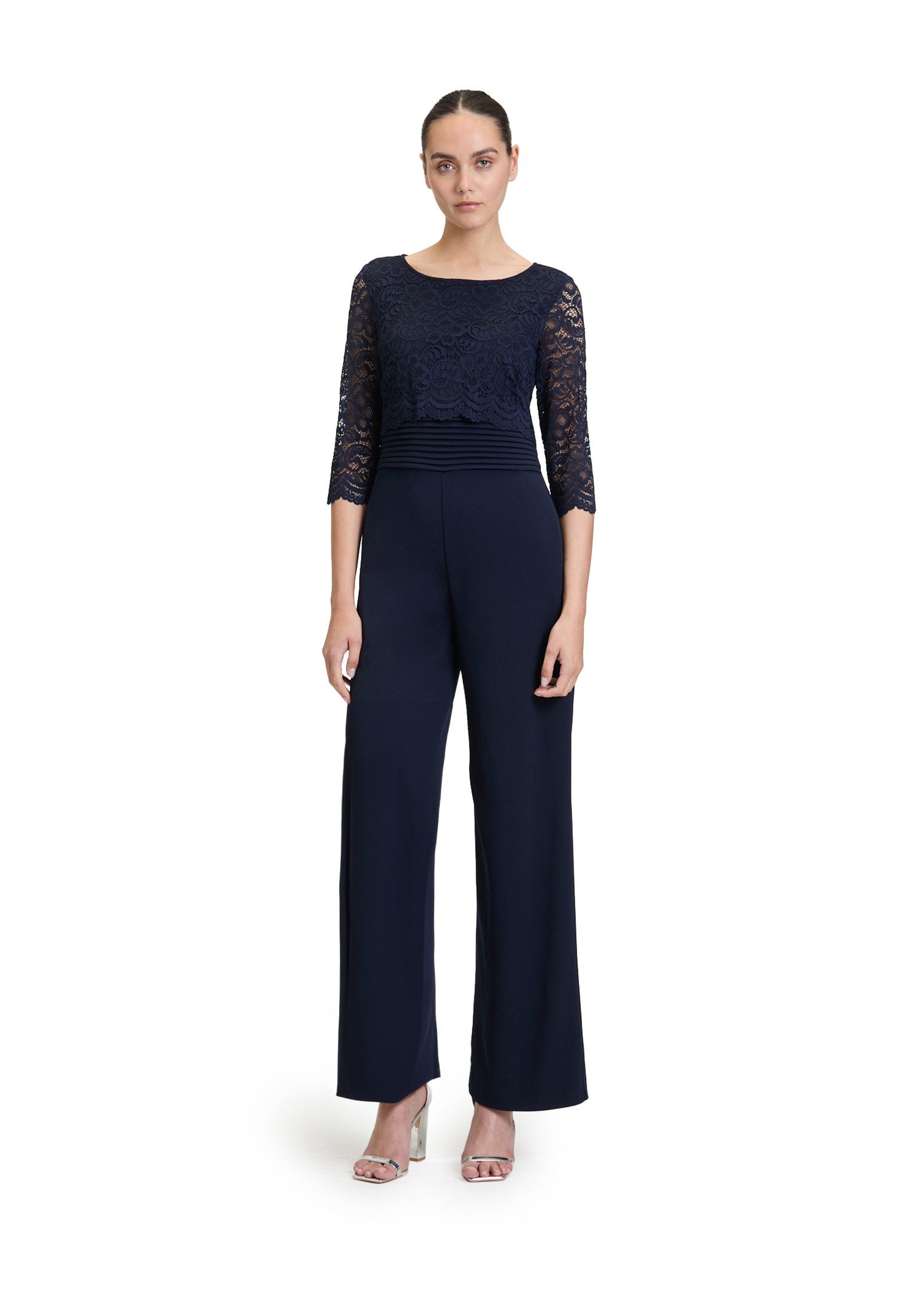 Vera Mont Overall Damen Jumpsuit mit Spitze (1-tlg) Spitze günstig online kaufen