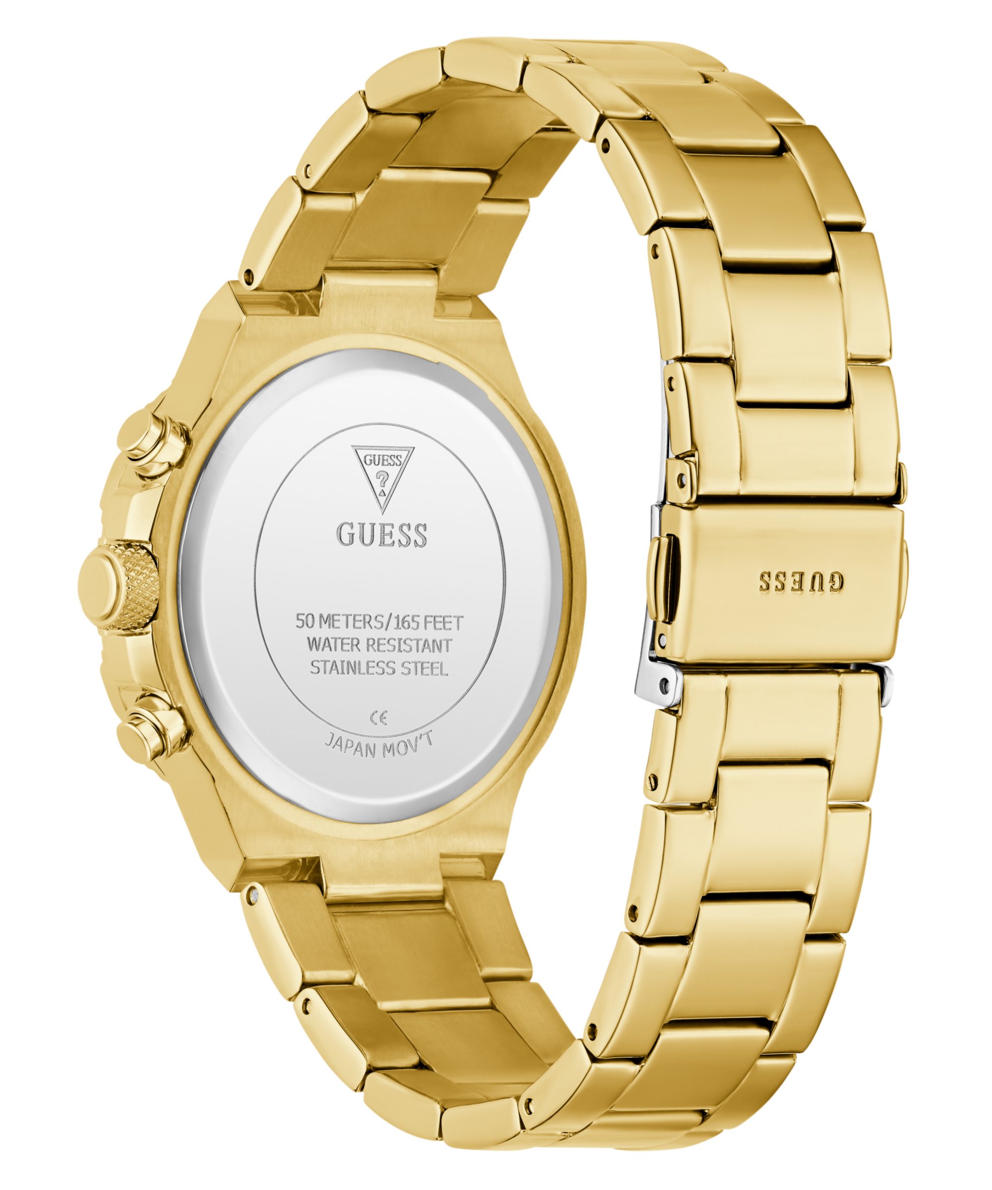 Guess Multifunktionsuhr HARLOW GW0950L2, Quarzuhr, Armbanduhr, Damenuhr, Edelstahlarmband, Datum