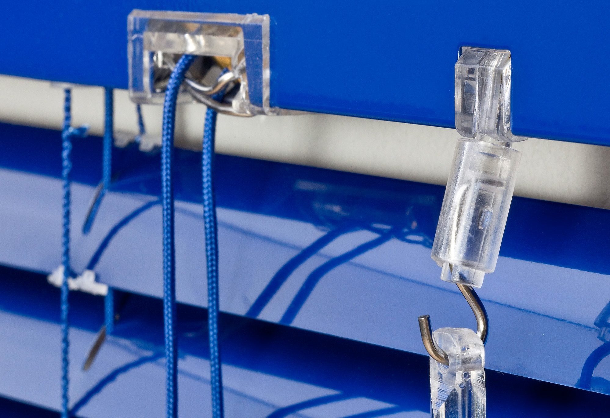 Liedeco Jalousie Aluminium-Jalousie, mit Bohren, freihängend, Aluminium