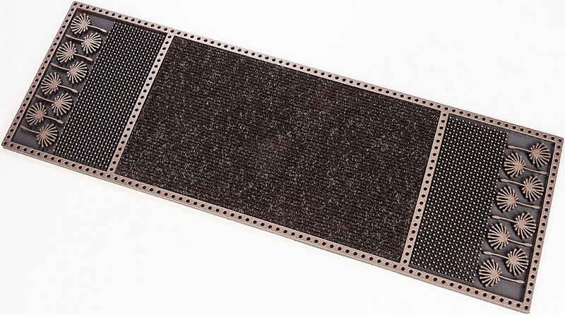 Fußmatte CC Clean Dandeli, Home2Fashion, rechteckig, Höhe: 8 mm, Schmutzfangmatte, robust, In- und Outdoor geeignet