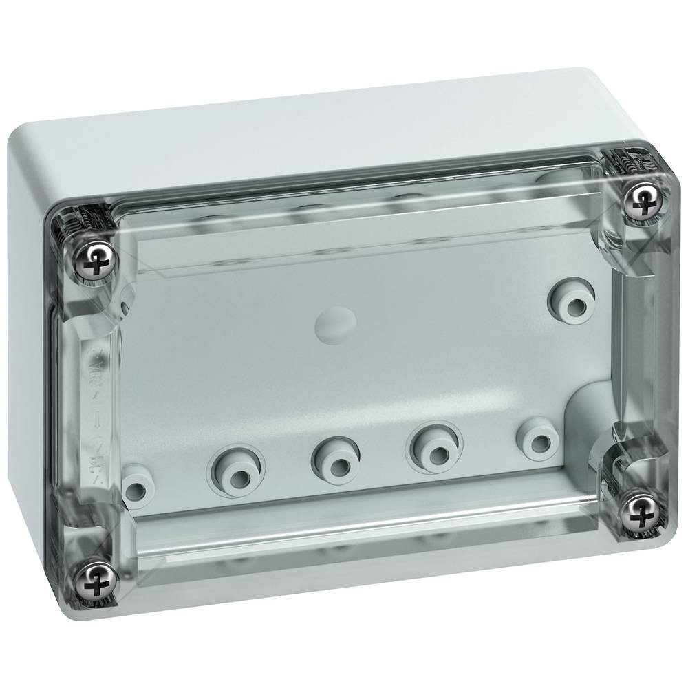 SPELSBERG Montagedose TG Kunststoff-Gehäuse IP67 20100401, (Deckel Transparent)