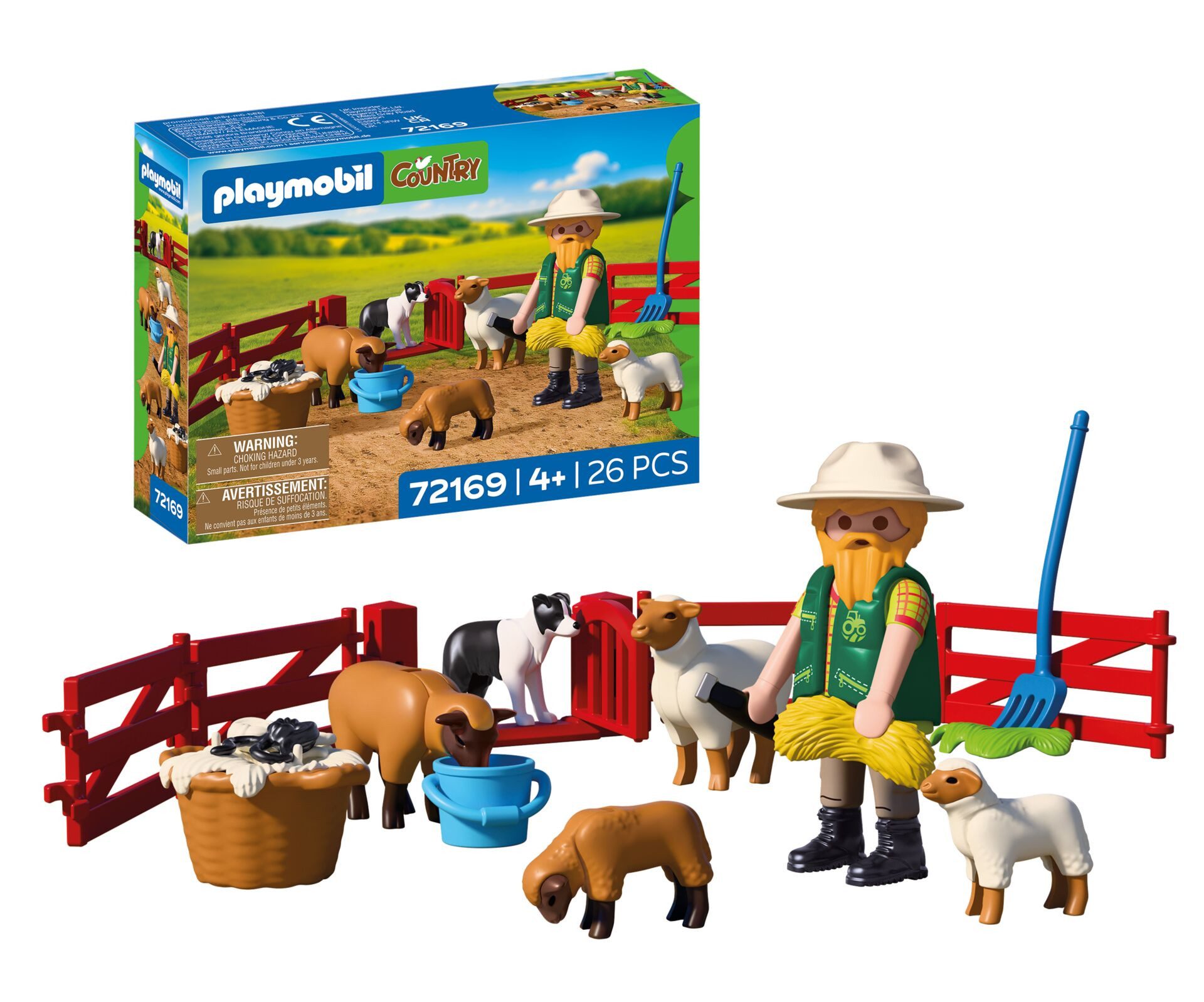 Playmobil® Junger Schäfer (72169), Country Konstruktions-Spielset