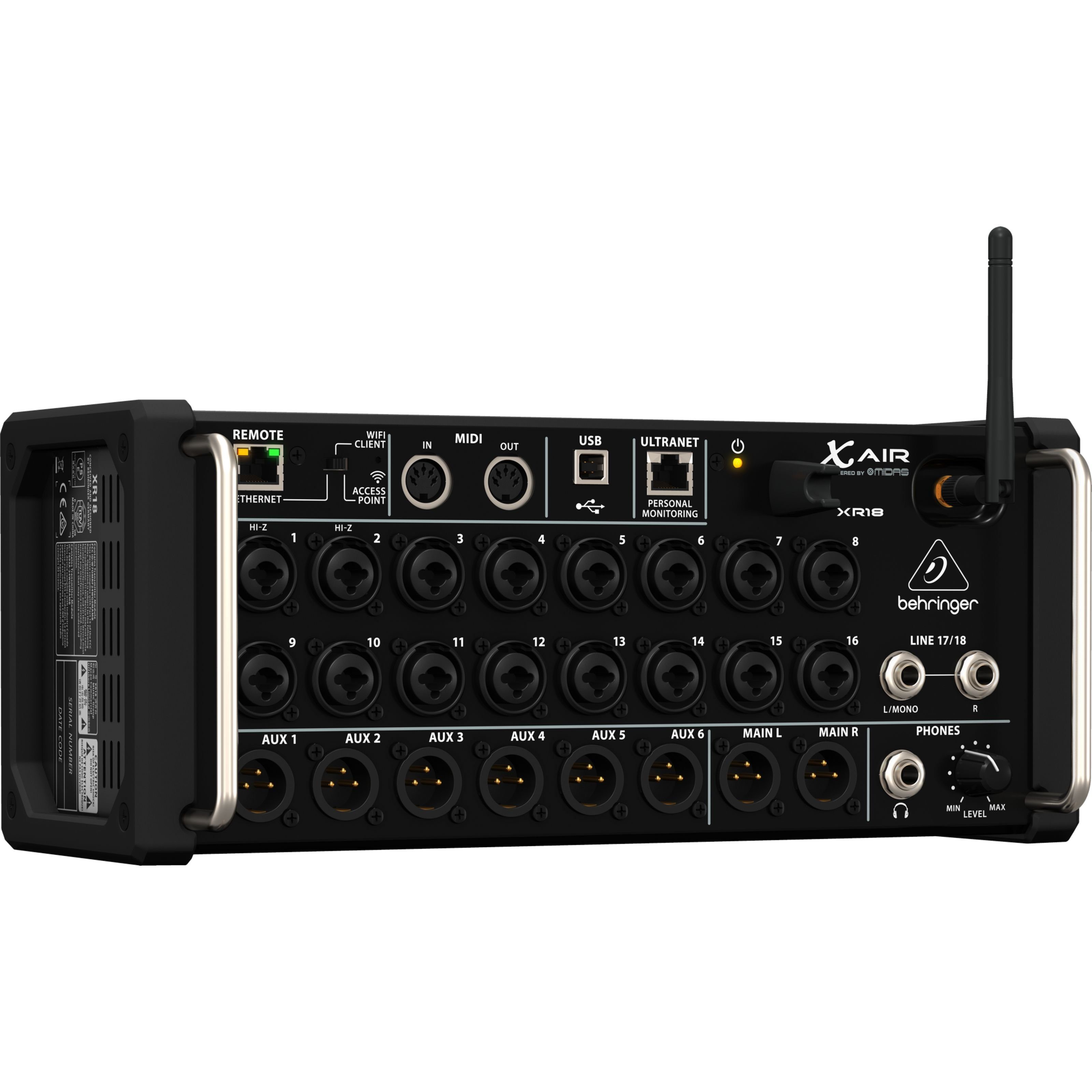 Behringer Mischpult, (XR18 X-Air, PA Mischpulte, Digital Mixer), XR18 X-Air - Digital Mixer