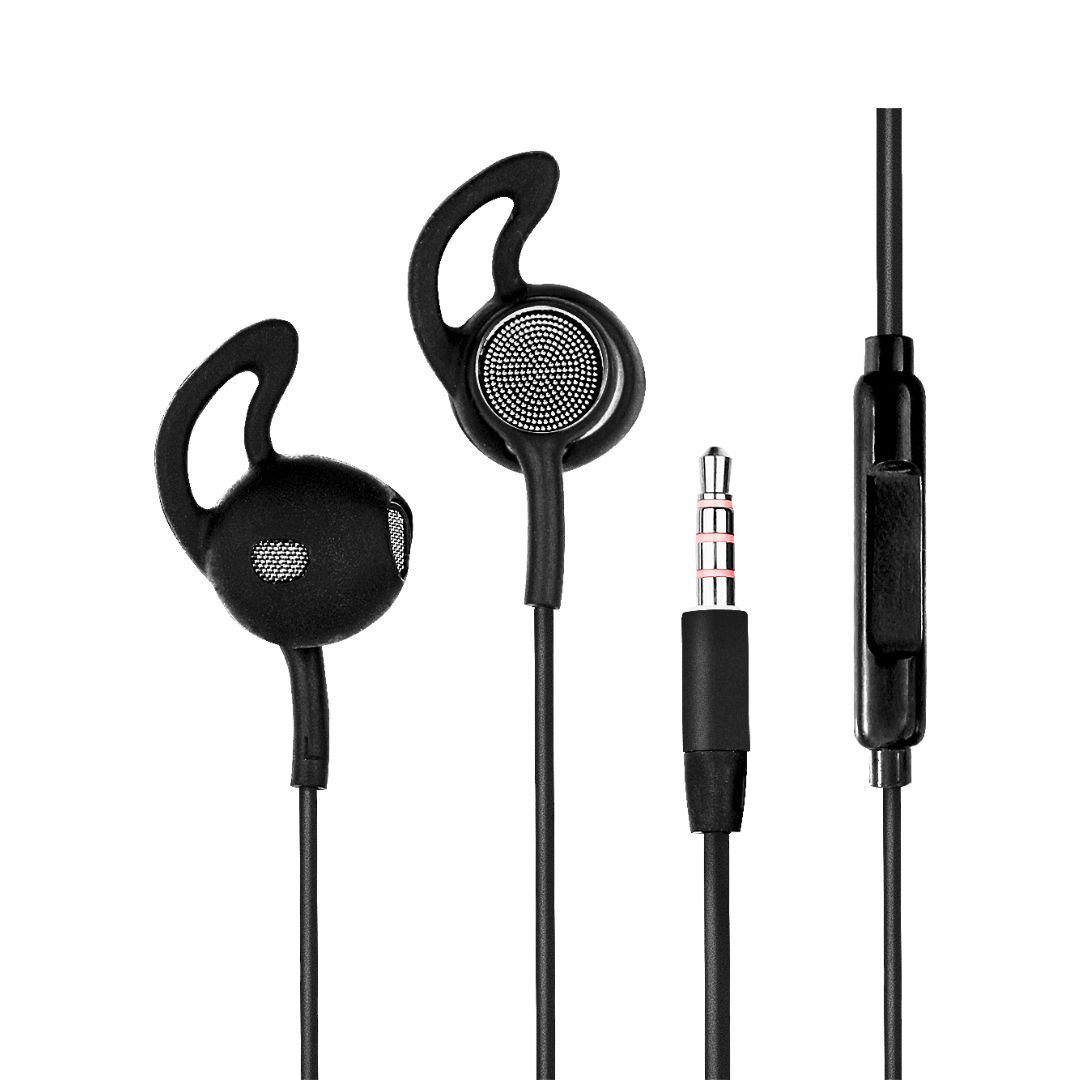 fontastic Stereo Headset L180 black Kopfhörer (Kabelgebunden)