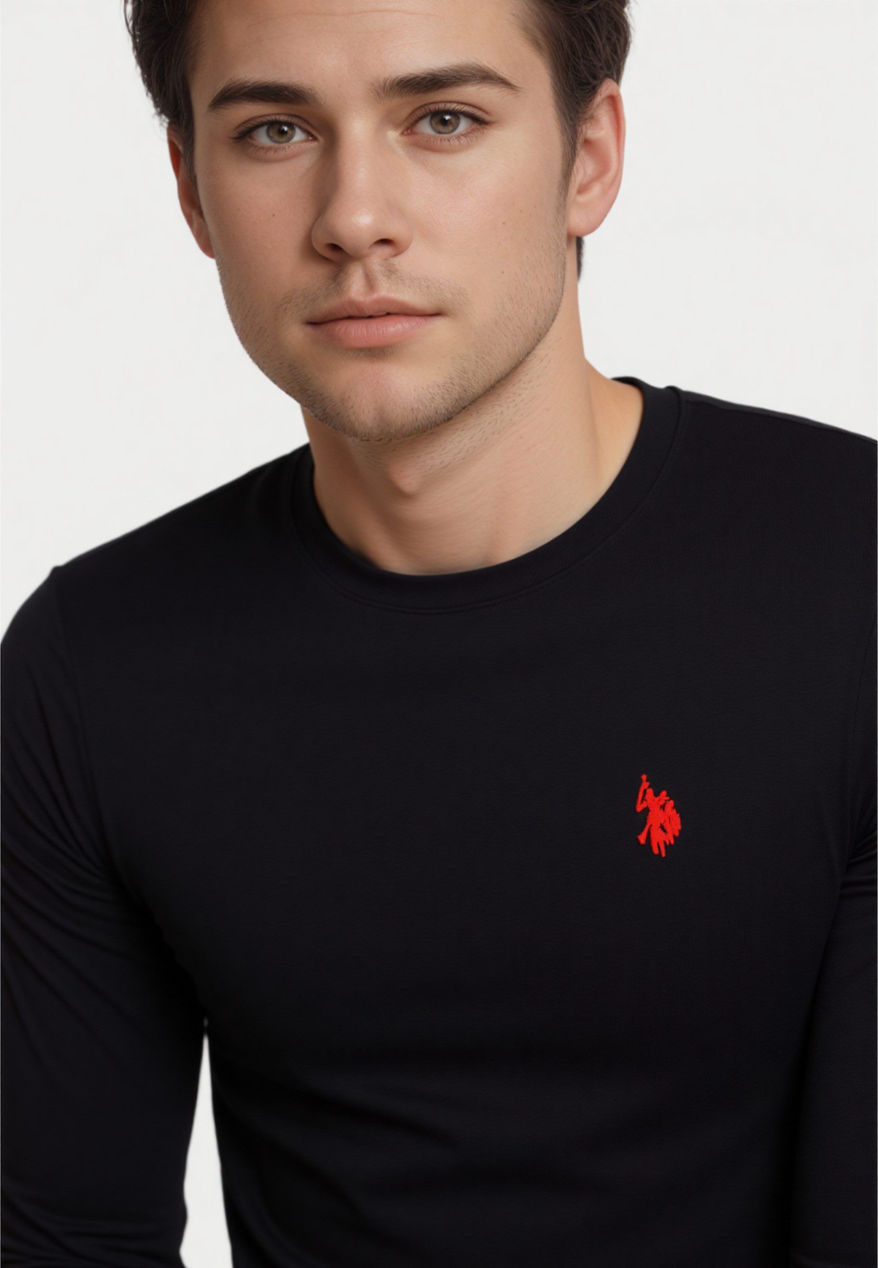 U.S. Polo Assn. Longsleeve Shirt Longsleeve Sweatshirt (1-tlg)