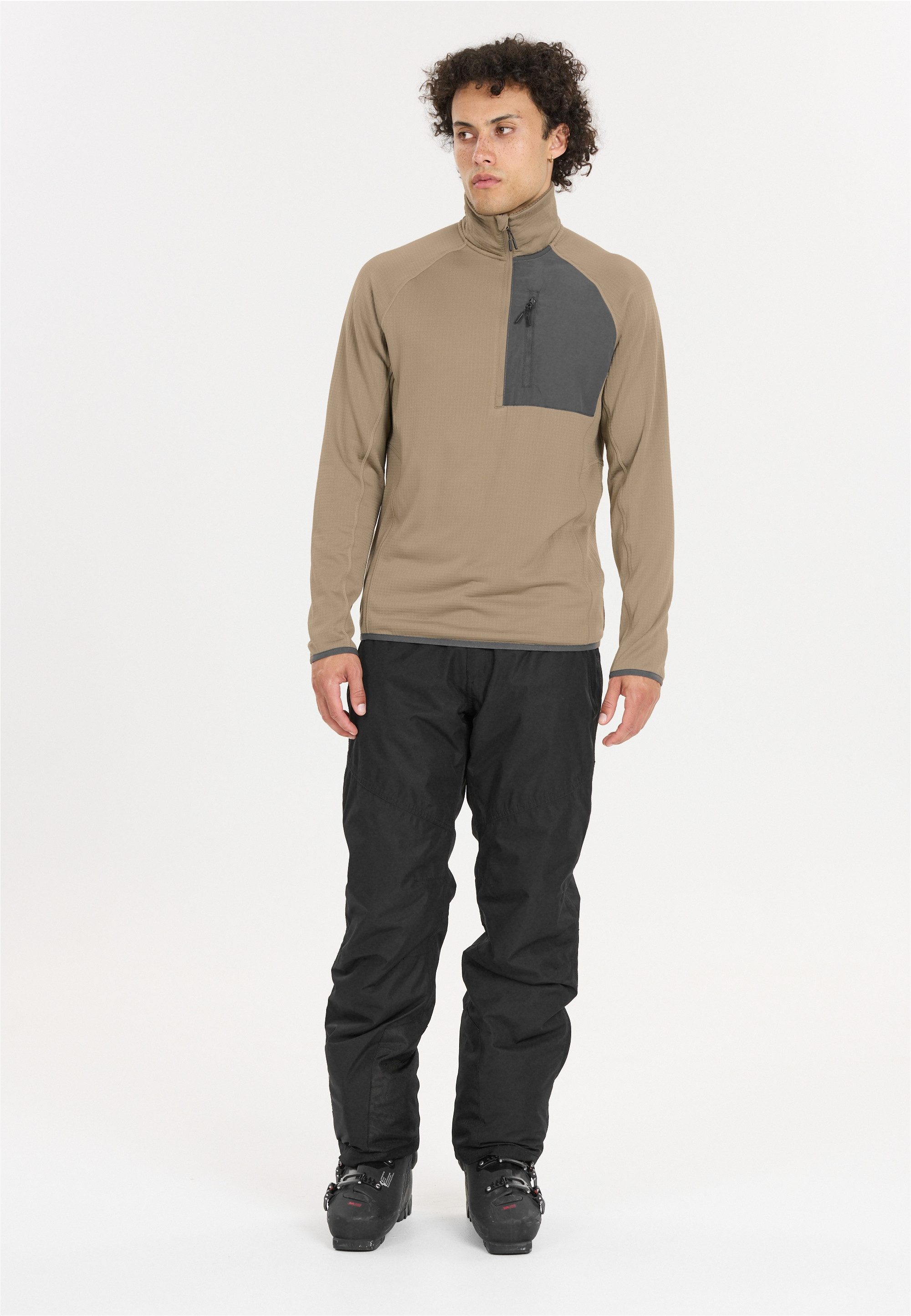 WHISTLER Strickpullover Helge Im atmungsaktiven und dehnbaren Design