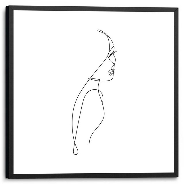 Reinders! Wandbild »Silhouette Weiblich - Gerahmtes Bild«-Otto