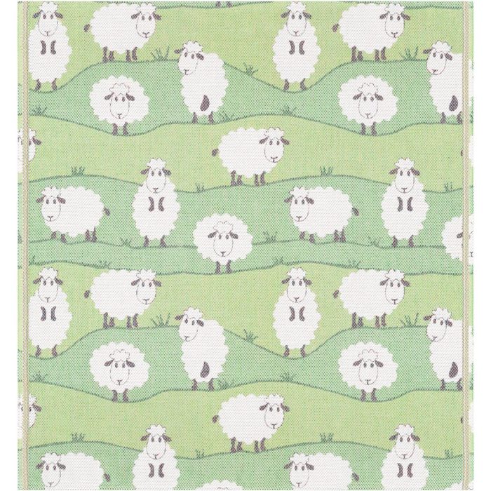 Babydecke Babydecke Sheep 70x75 cm 100% Baumwolle Ekelund Gewebt