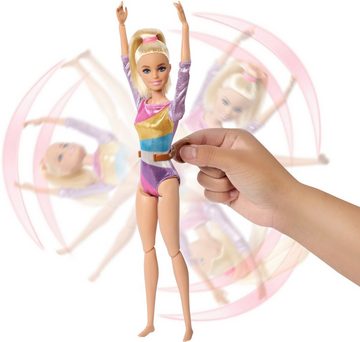 Barbie Anziehpuppe Gymnastik Spielset