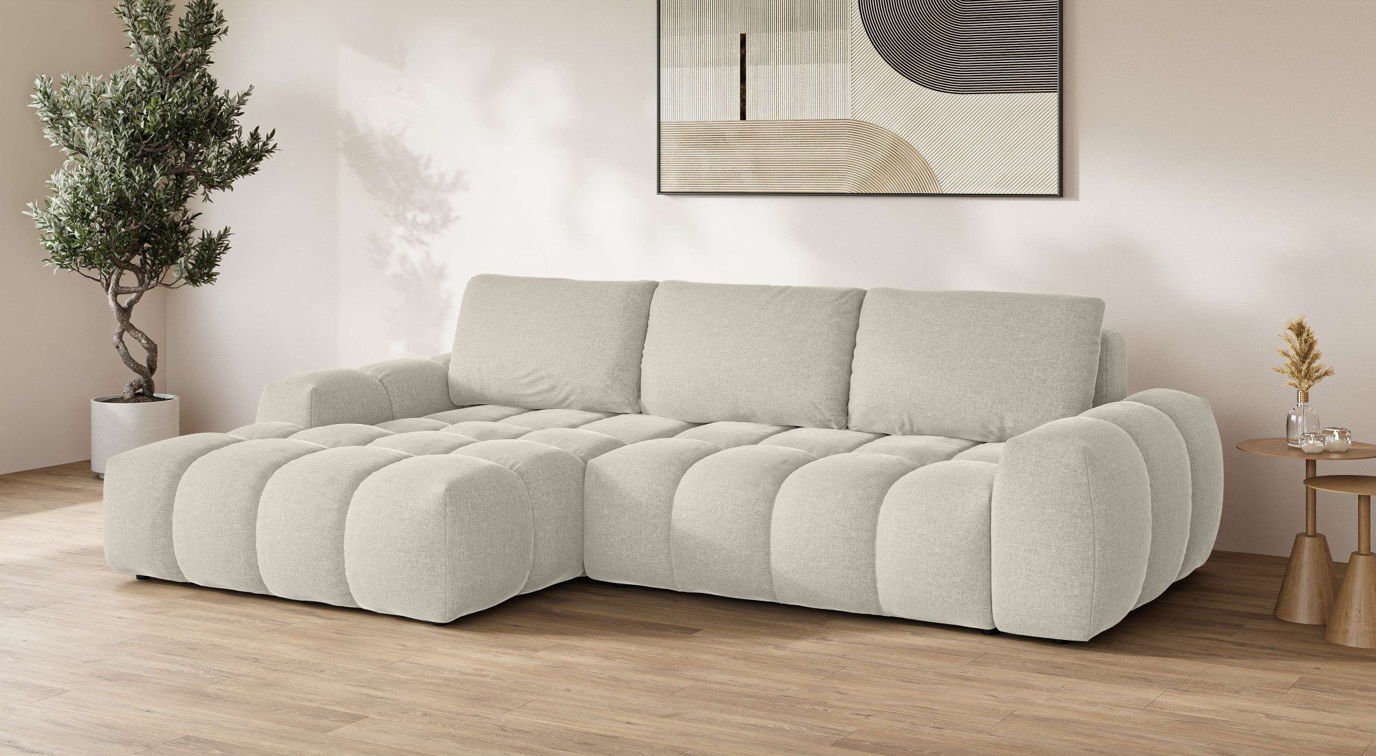 INOSIGN Ecksofa AZITA klein optionale Schlafsofa günstig online kaufen