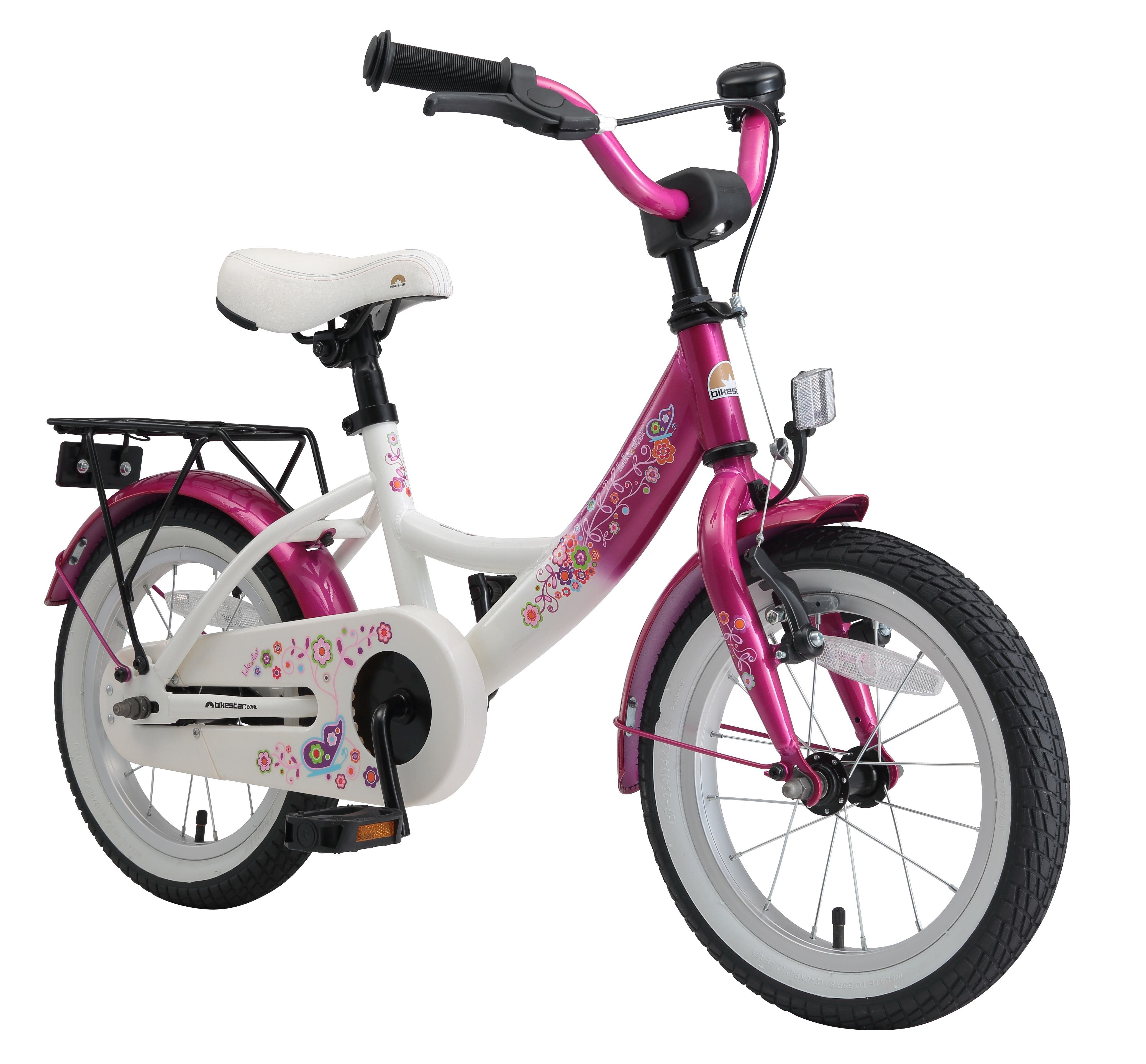 Kinderfahrrad Classic, 14 Zoll, ab 98 cm, 3 - 5 Jahre, Jungen, Mädchen