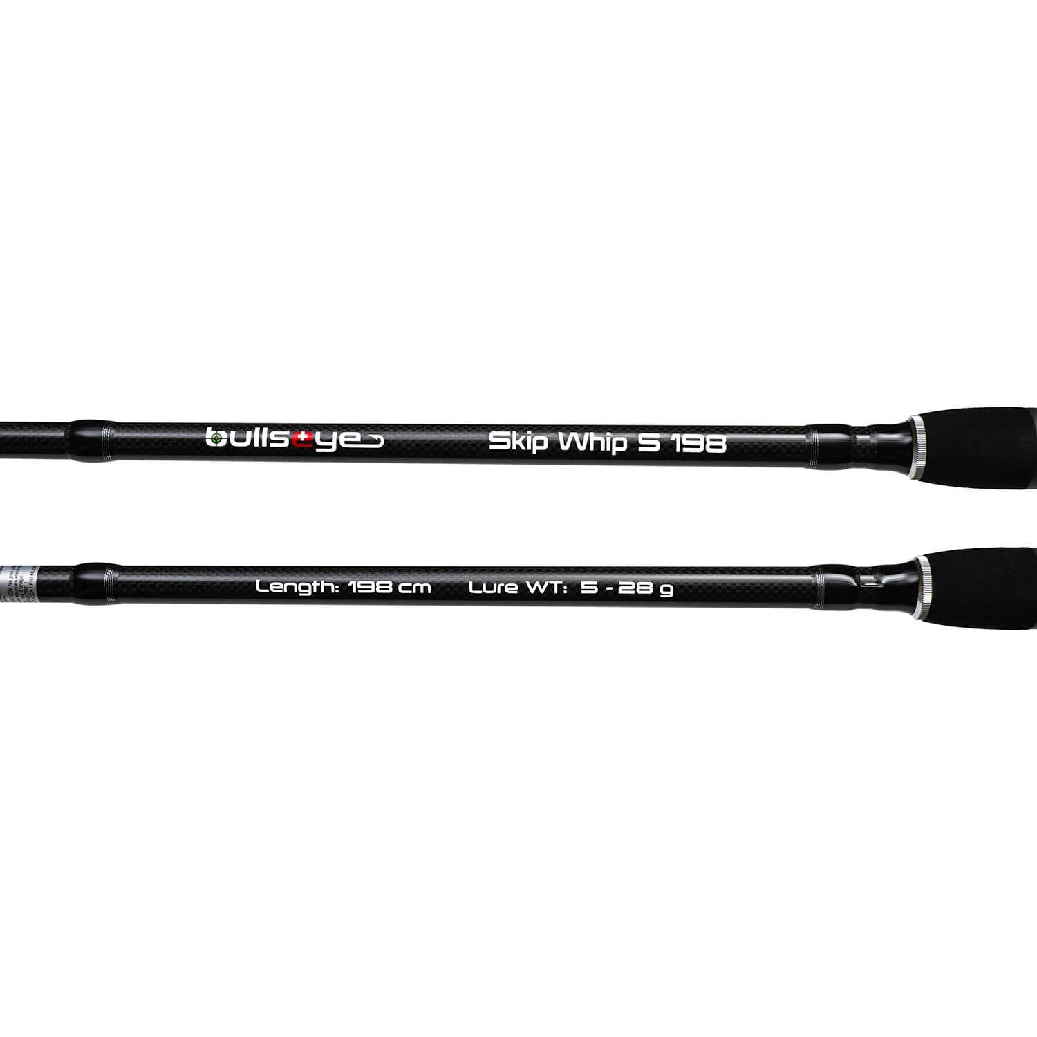 Bullseye Fishing Spinnrute Bullseye Skip Whip Angelrute, (2-tlg)