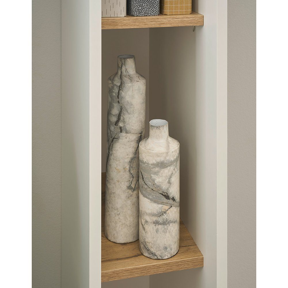 Lomadox Regal CRISP-61, in anthrazit mit Wotan Eiche, ca. 20/157/40 cm günstig online kaufen