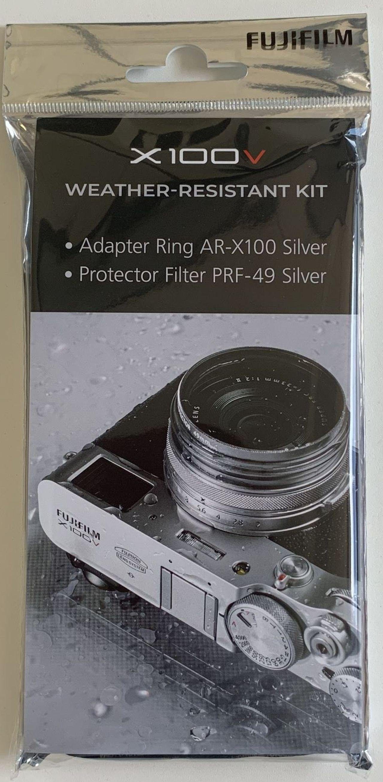 Fujifilm Weather-Resistant Kit X100V Silber Objektivzubehör