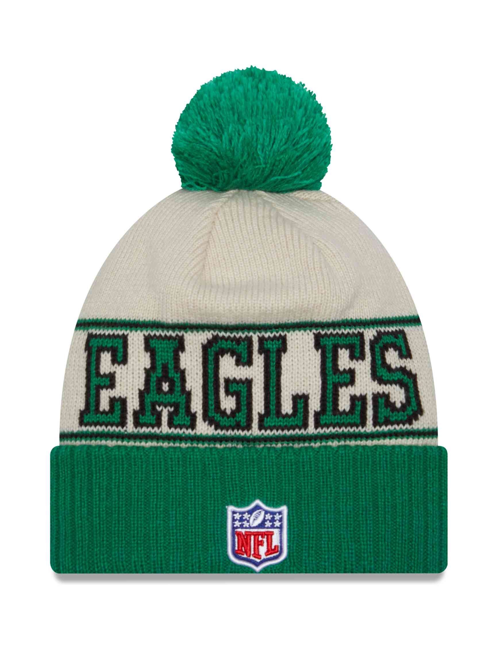New Era Beanie NFL Philadelphia Eagles 2023 Sideline Historic Bobble