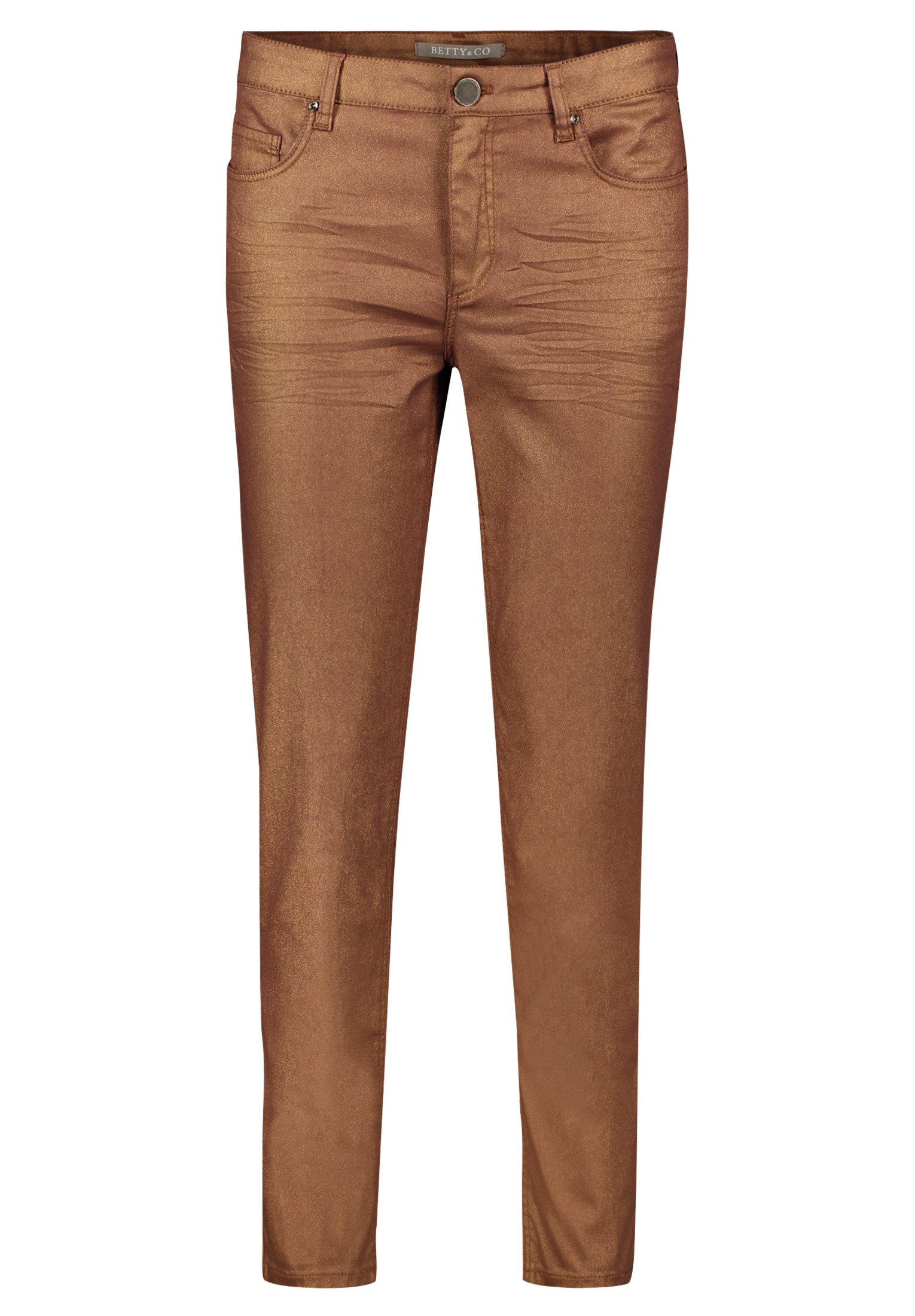 Betty&Co Slim-fit-Jeans "Damen Casual-Hose im Glitzer-Look" günstig online kaufen