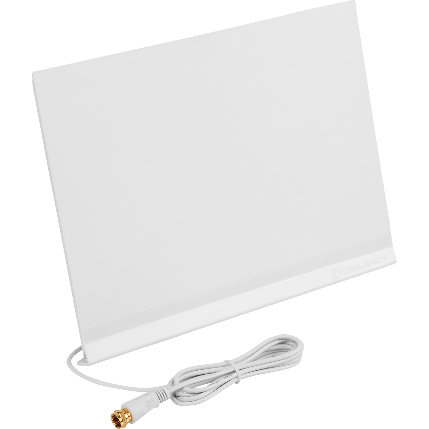OEHLBACH Flat Style One Zimmerantenne für DVB-T2 Innenantenne (DVB-T2), Perfekter Empfang, Flexibel