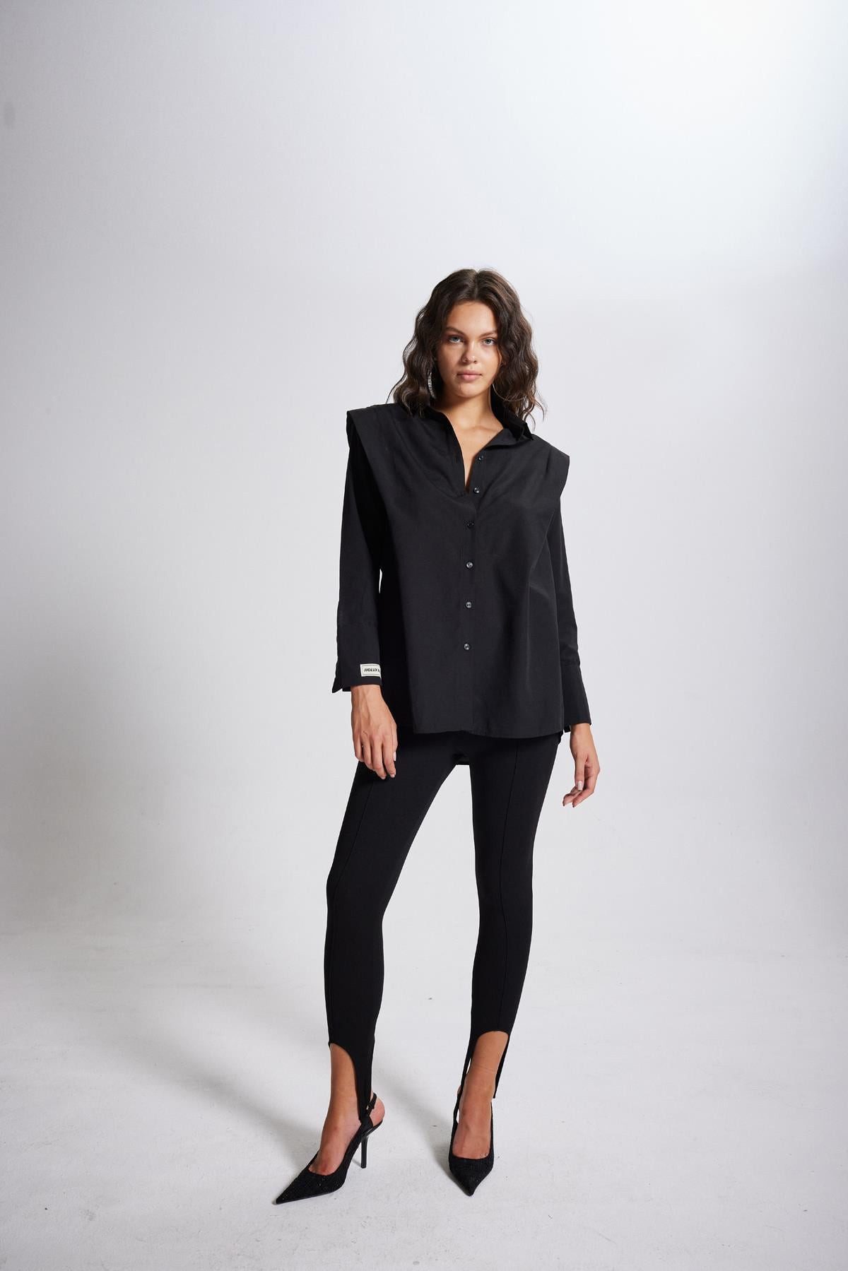 HOLLY LOLLY Bequeme Jeans Hochtaillierte Nosta Leggings