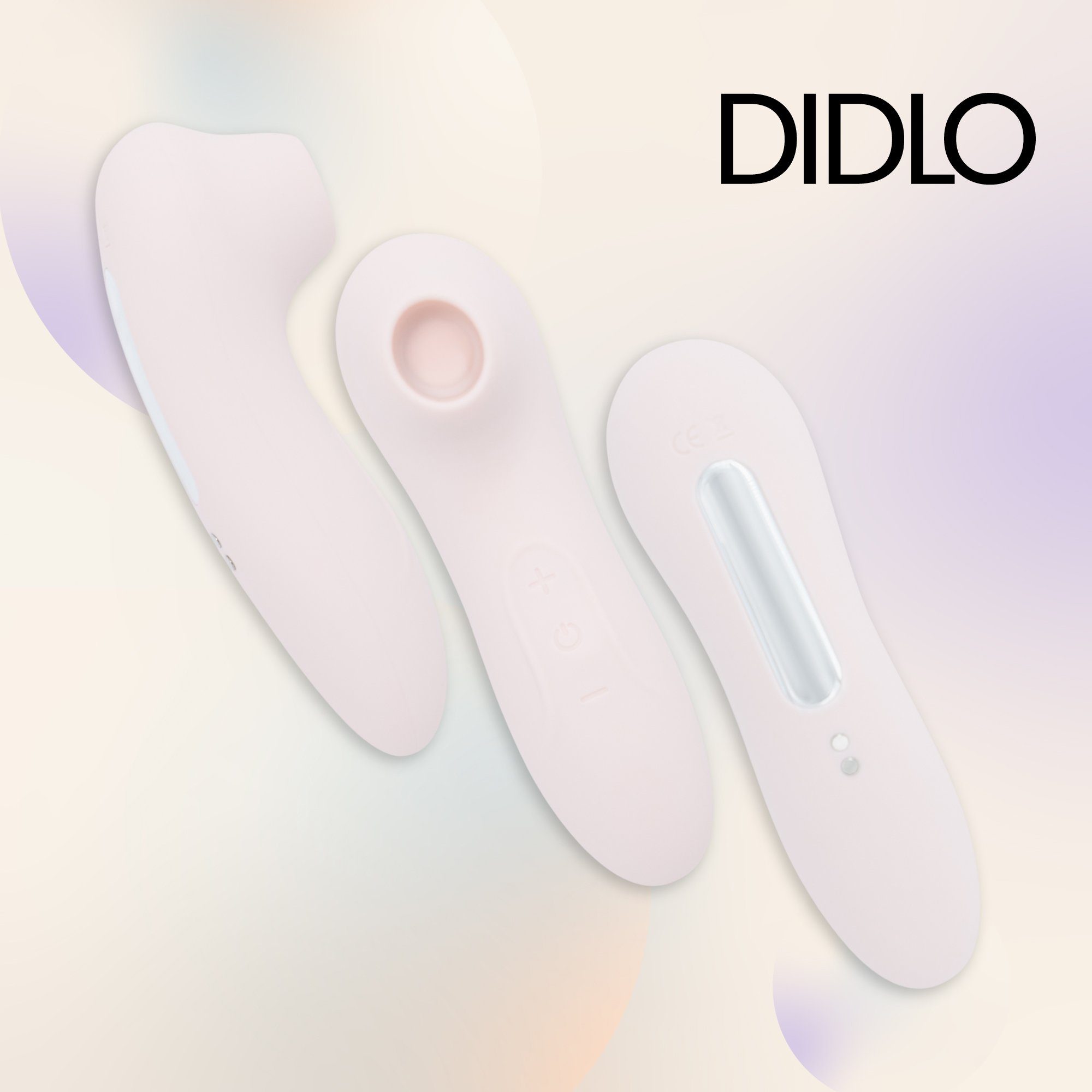 DIDLO Klitoris-Stimulator, Klitoris Stimulator mit Saugfunktion rosa