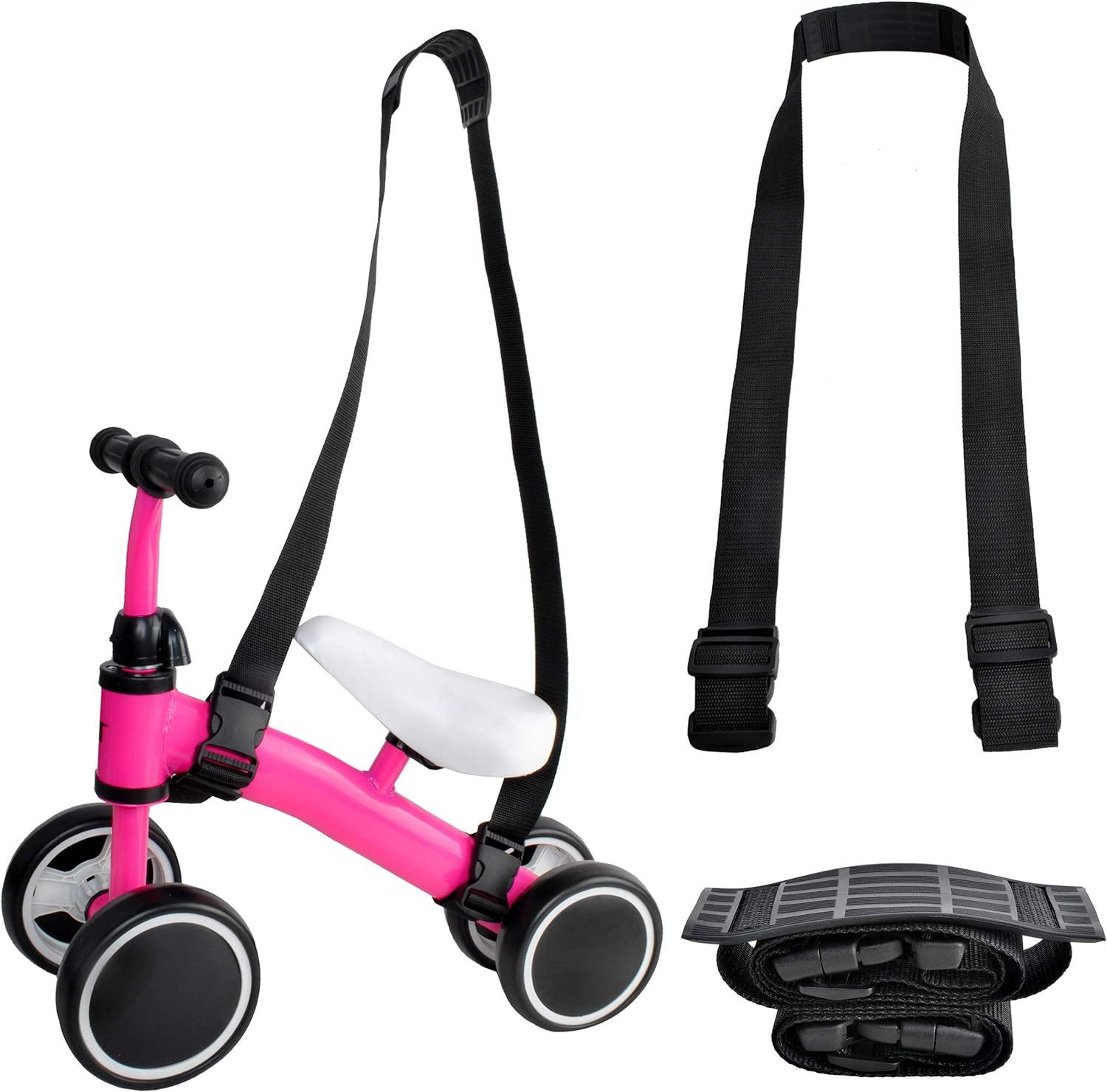 KRUZZEL Tragegurt Schultergurt für Sport-Taschen 4cm für Laufrad Roller Fahrrad, Universal & Regulierbar & hohe Belastbarkeit