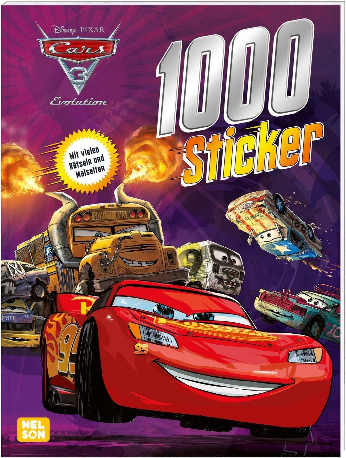 Disney Cars 3: 1000 Sticker / diverse
