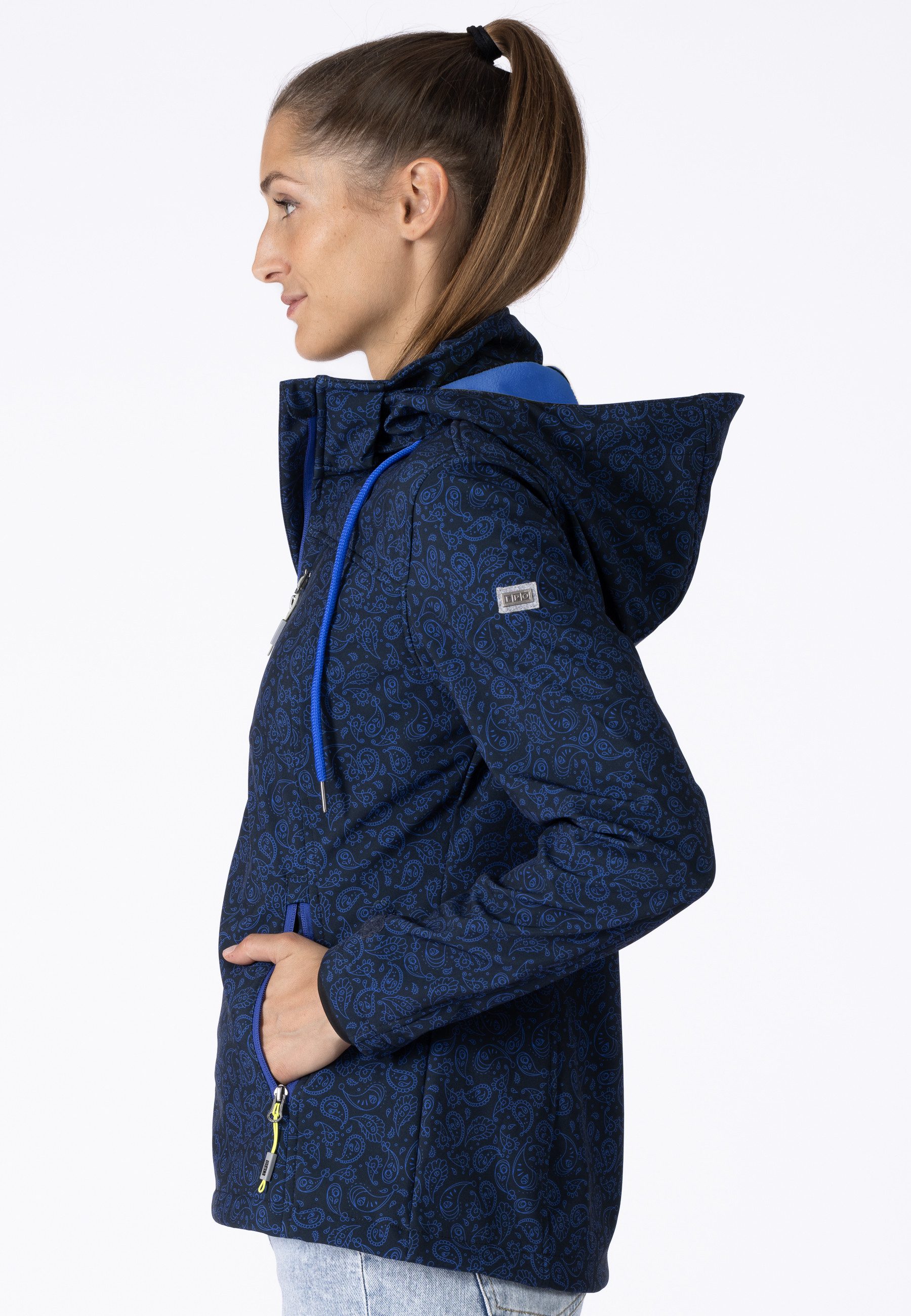 DEPROC Active Softshelljacke SUN PEAK II WOMEN mit abnehmbarer Kapuze