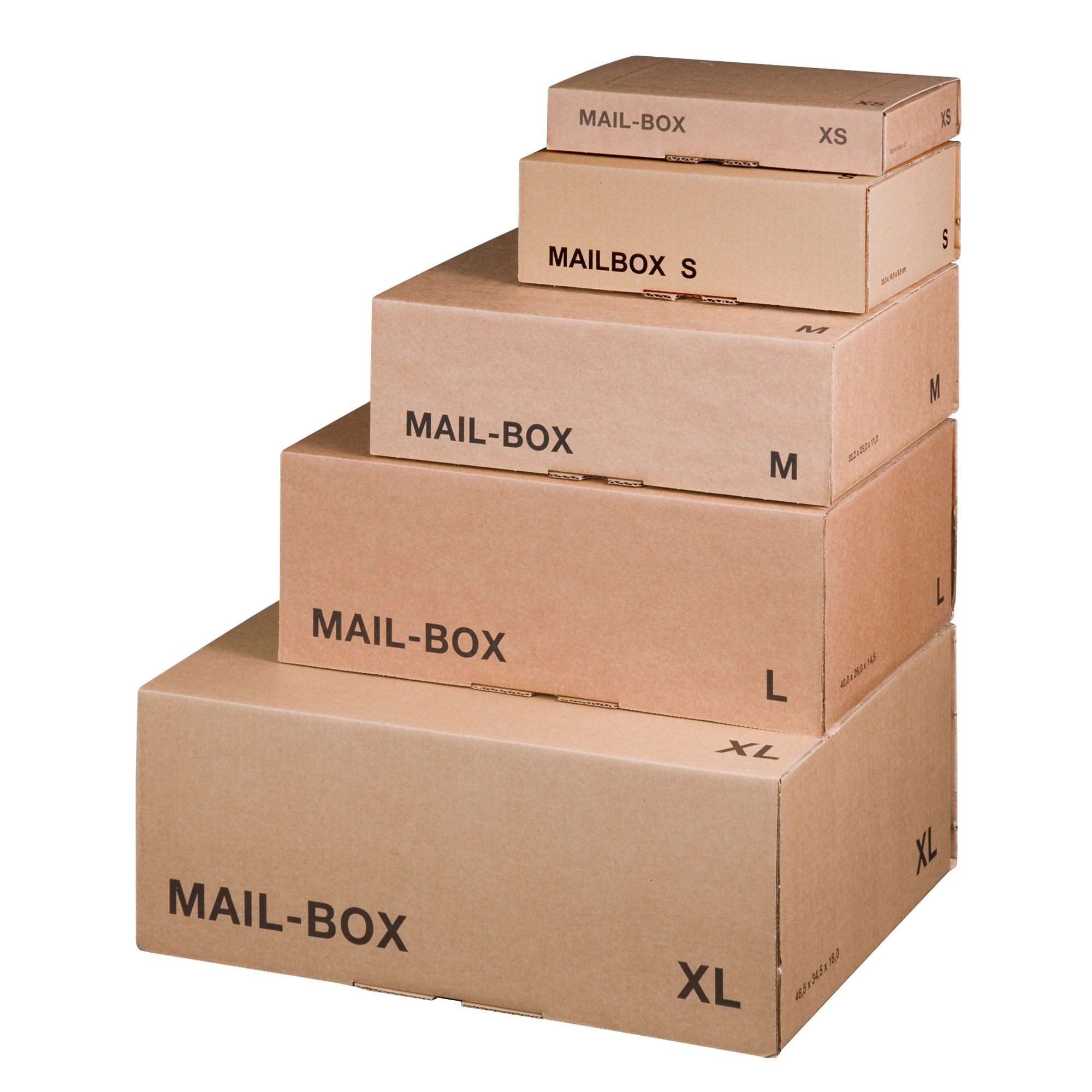 Smartbox Pro Versandkarton Versandkarton MAIL-BOX 00069030 331x241x104mm M braun