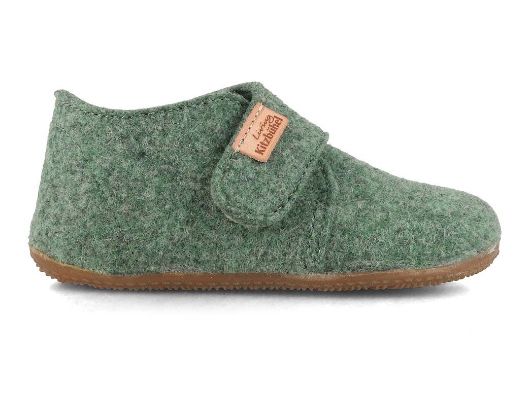 Living Kitzbühel Baby Klettschuh Filz, forest, mädchen, jungen, winter Hausschuh Klettverschluss – Bild 2 von 5